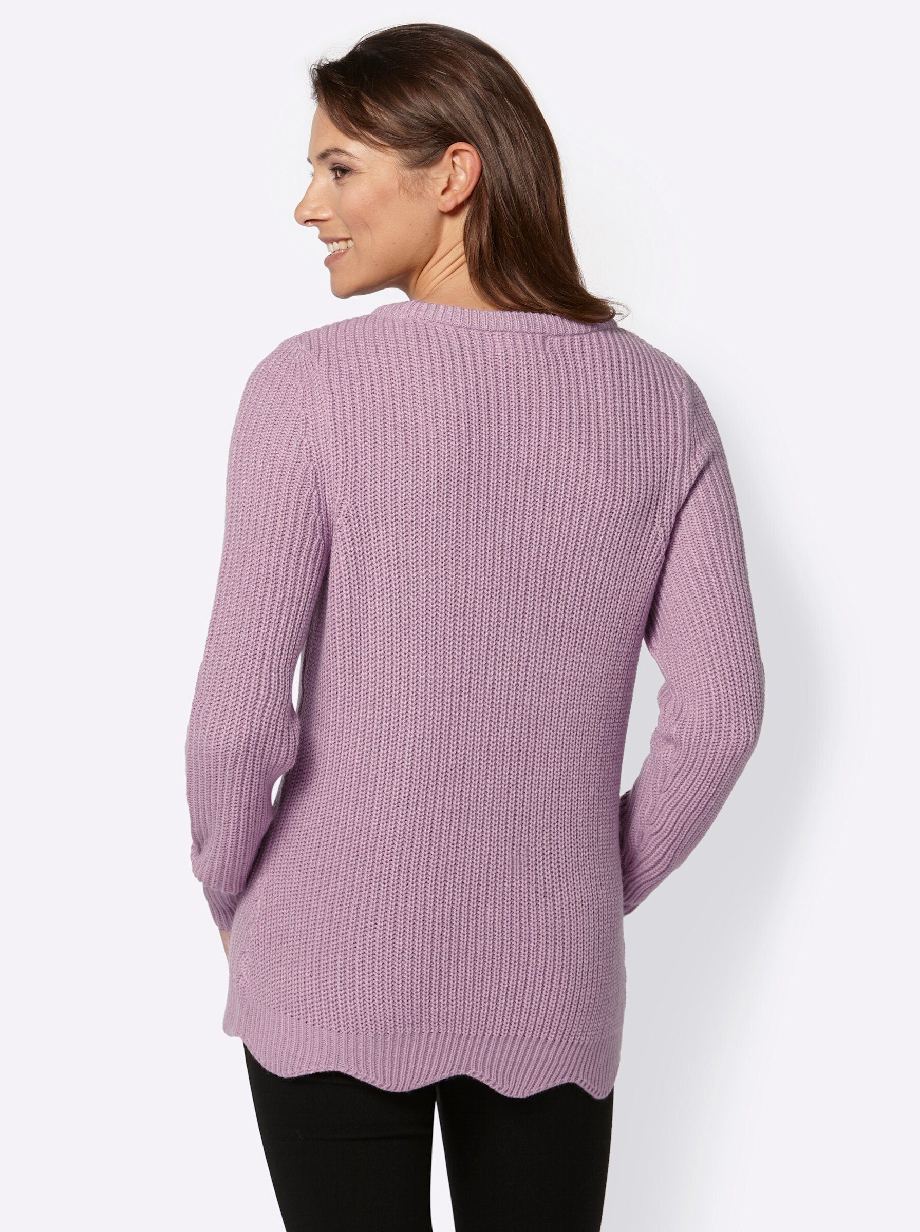 Strickpullover Langarm-Pullover