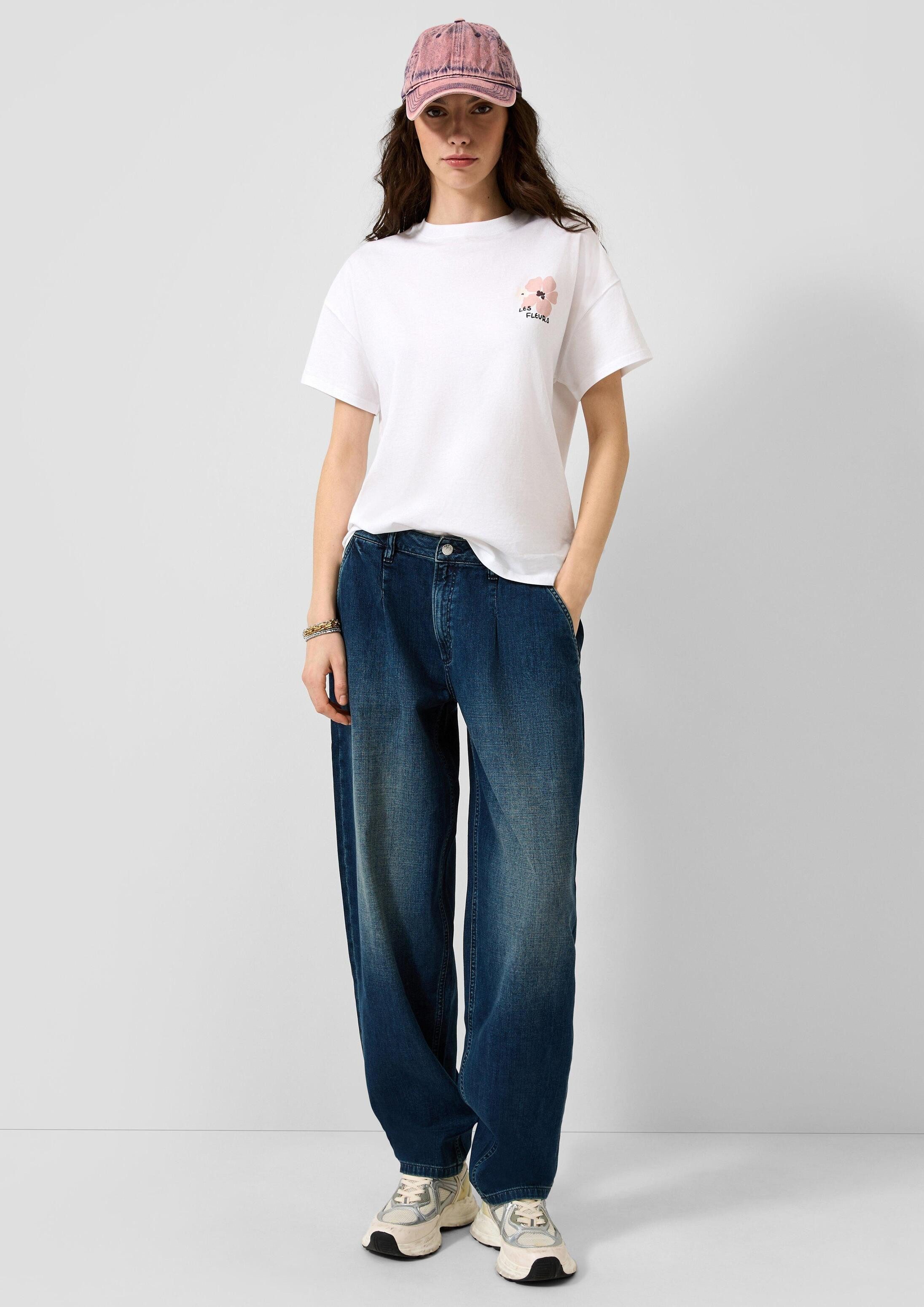 QS Weite Jeans Jeans-Hose Jeans Barrel / High Rise / Barrel Fit – Bild 5 von 5