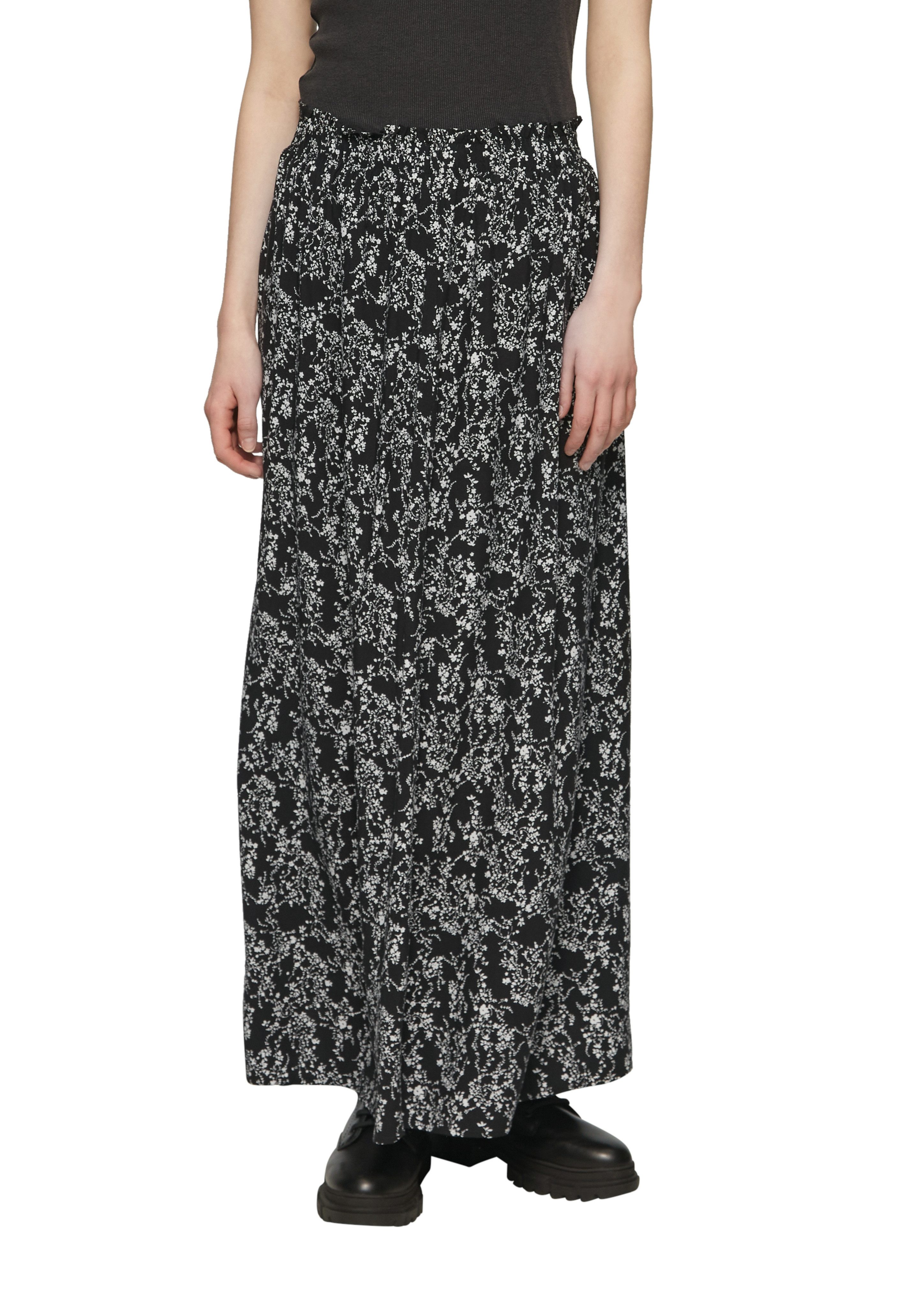 QS Maxirock mit All-Over Print günstig online kaufen