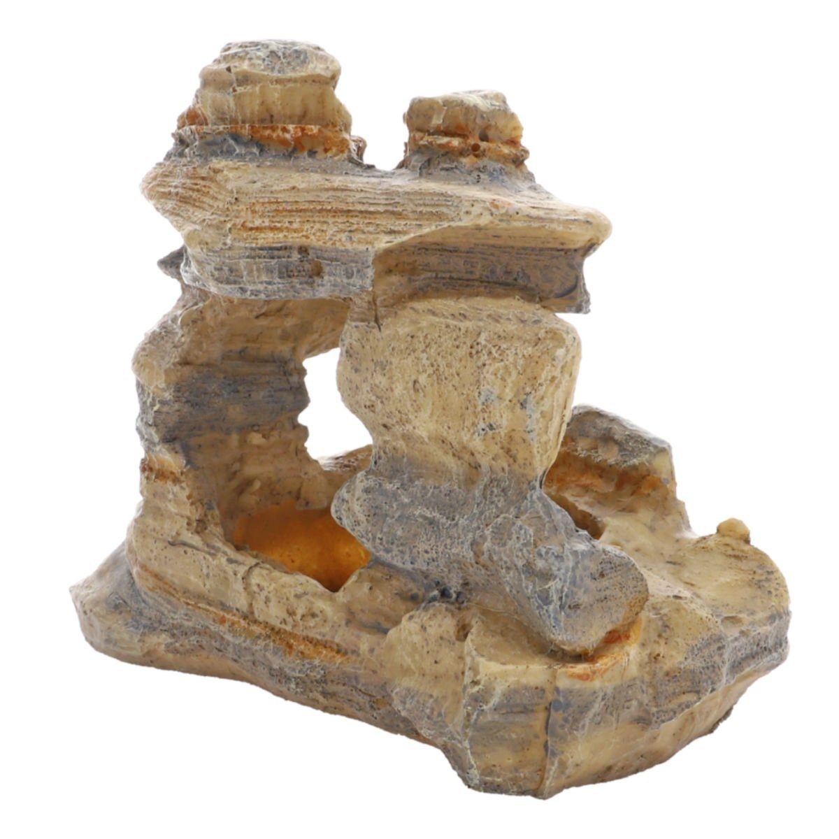 HOBBY Aquariendeko Amman Rock 1, Aquarien- und Terarriendeko 17 x 14 x 10 cm
