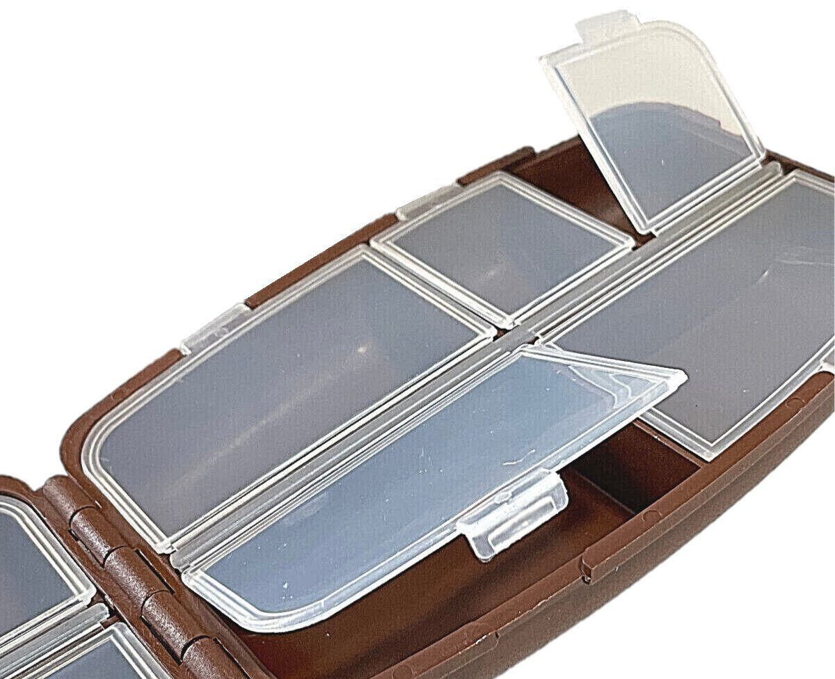 Anplast Angelkoffer Tackle Box -L Twister Original Kleinteilebox Zubehörbox Tacklebox, stabile Scharniere und festsitzende Deckel