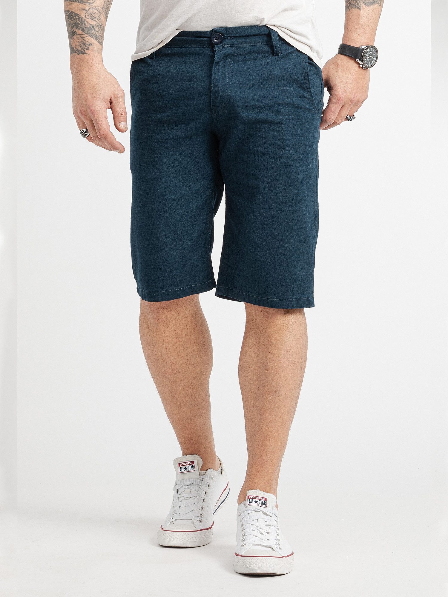 Rock Creek Bermudas Herren Shorts Leinen günstig online kaufen