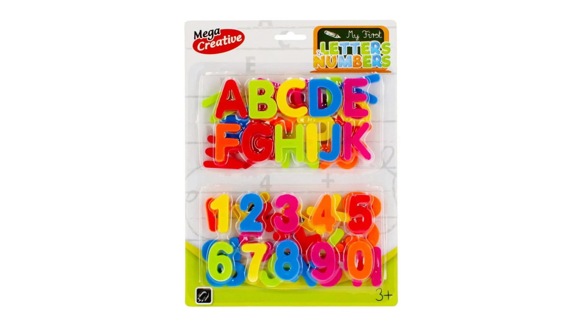 ALLboards Magnet Magnetische Buchstaben und Zahlen – Lernset