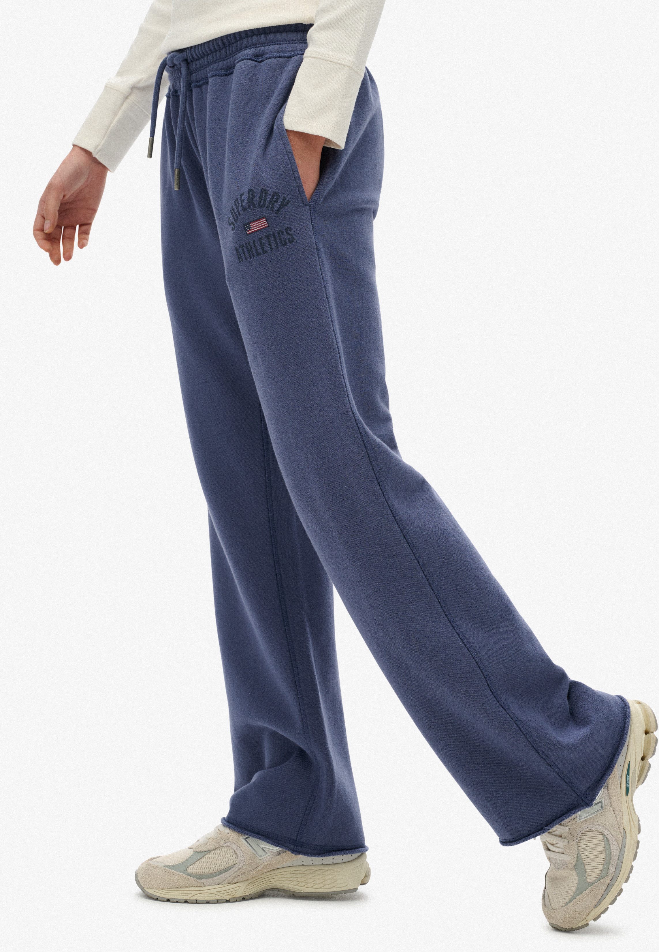 Superdry Sweathose SU-ATHLETIC PRINT FLARE JOGGER