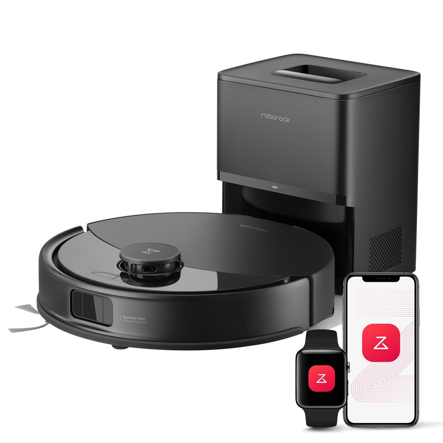 Roborock Saugroboter Q10 PF+10000 Pa, Dual Anti-Tangle-System, Upgrade von S8+/Q8 MAX+, PreciSense® LiDAR-Navigation, Roborock App, ReactiveTech-Hindernisvermeidung, ReactiveTech-Hindernisvermeidung, 5200 mAh