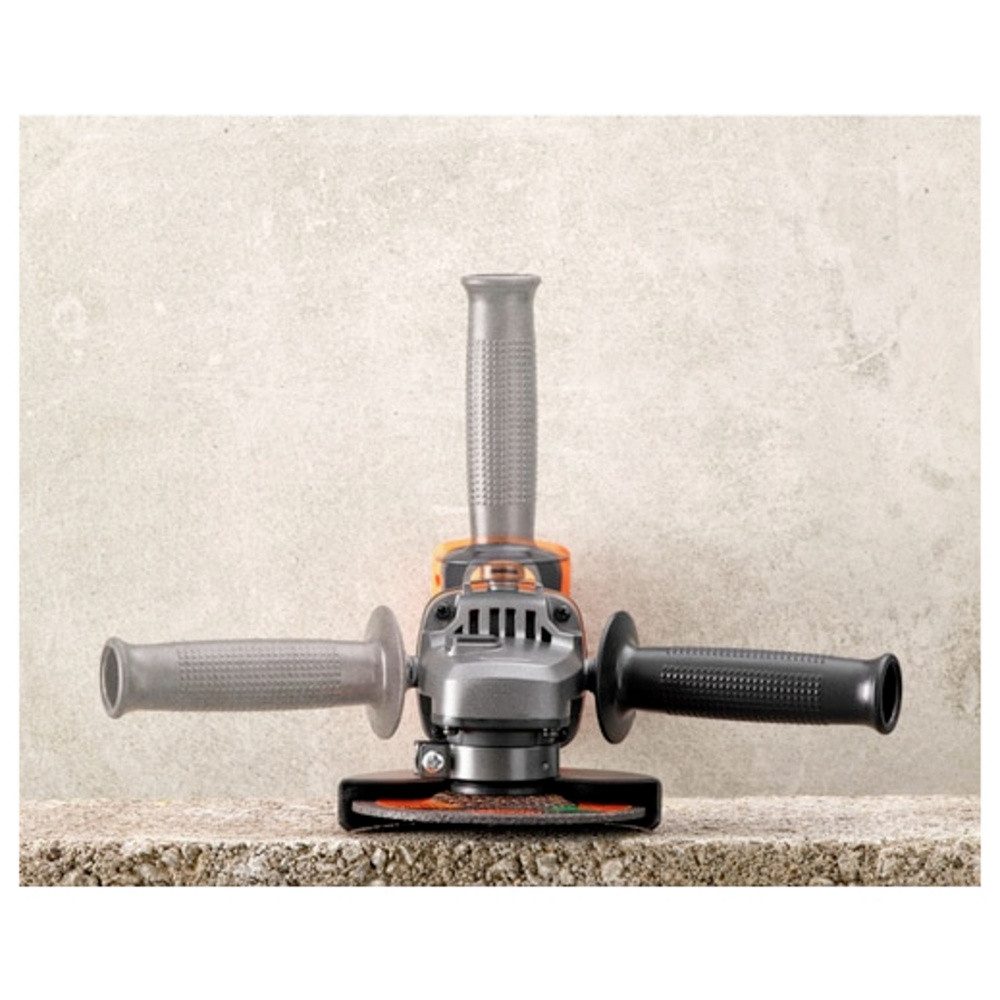 Black + Decker Winkelschleifer Black & Decker BCG720N-XJ Akku-Winkelschleifer 125 mm ohne Akku, ohn