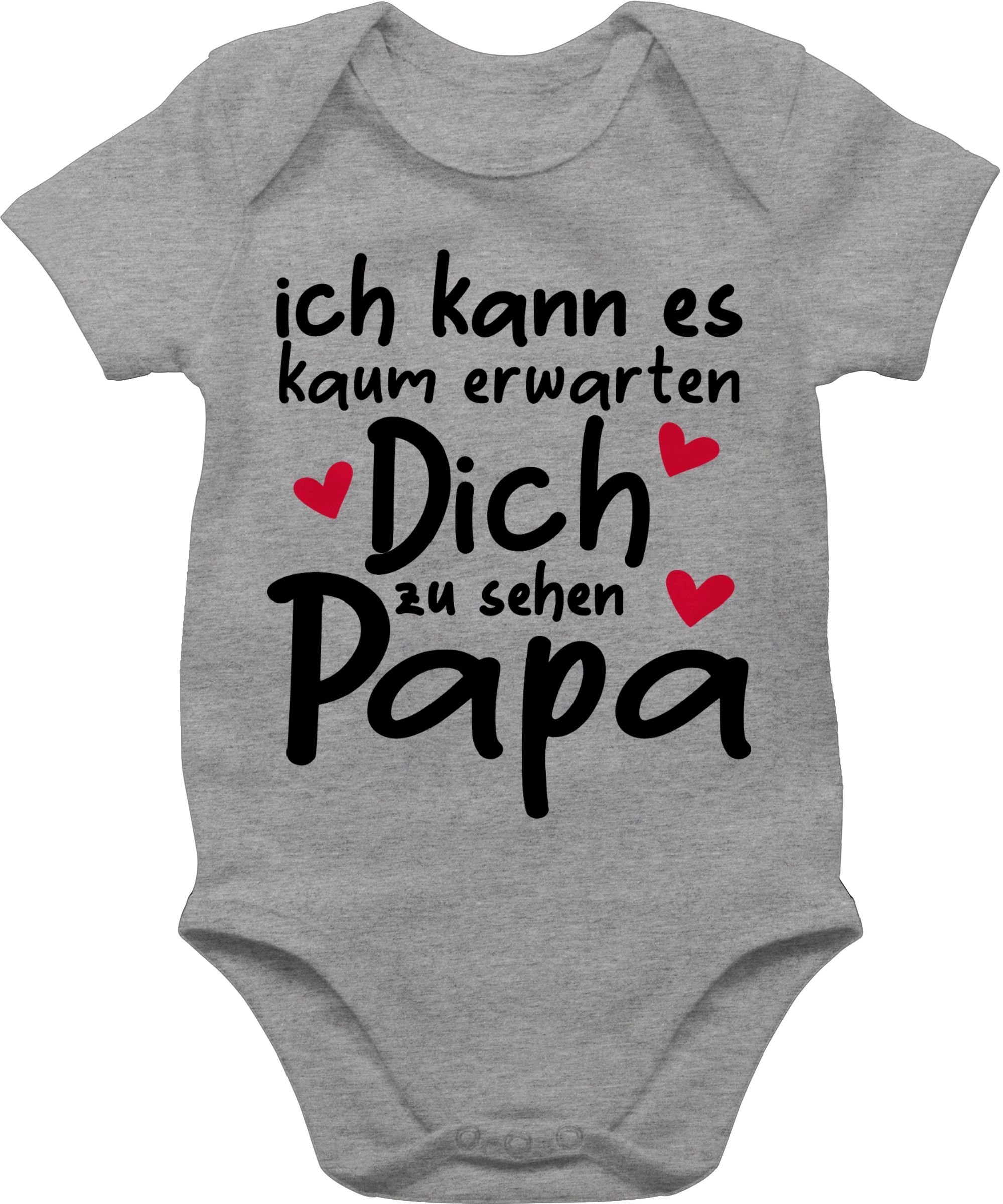 Shirtbody Ich kann es kaum erwarten dich zu sehen Papa