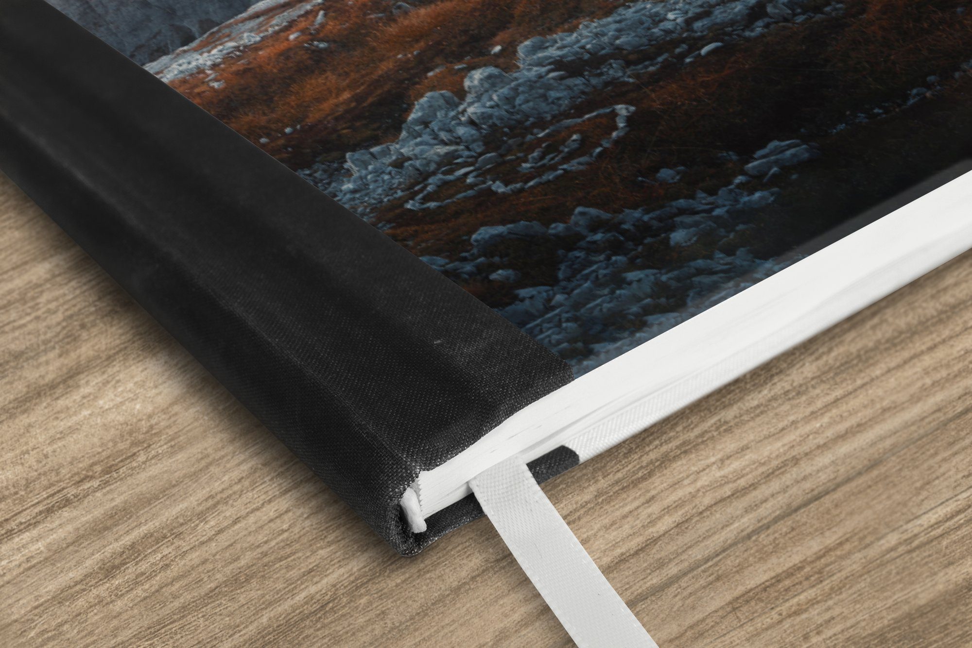 Thumbnail - MuchoWow Notizbuch Felsen - Berg - Sonnenuntergang - Landschaft, Notebook, Notizblock a5, Tagebuch, Journal Liniert
