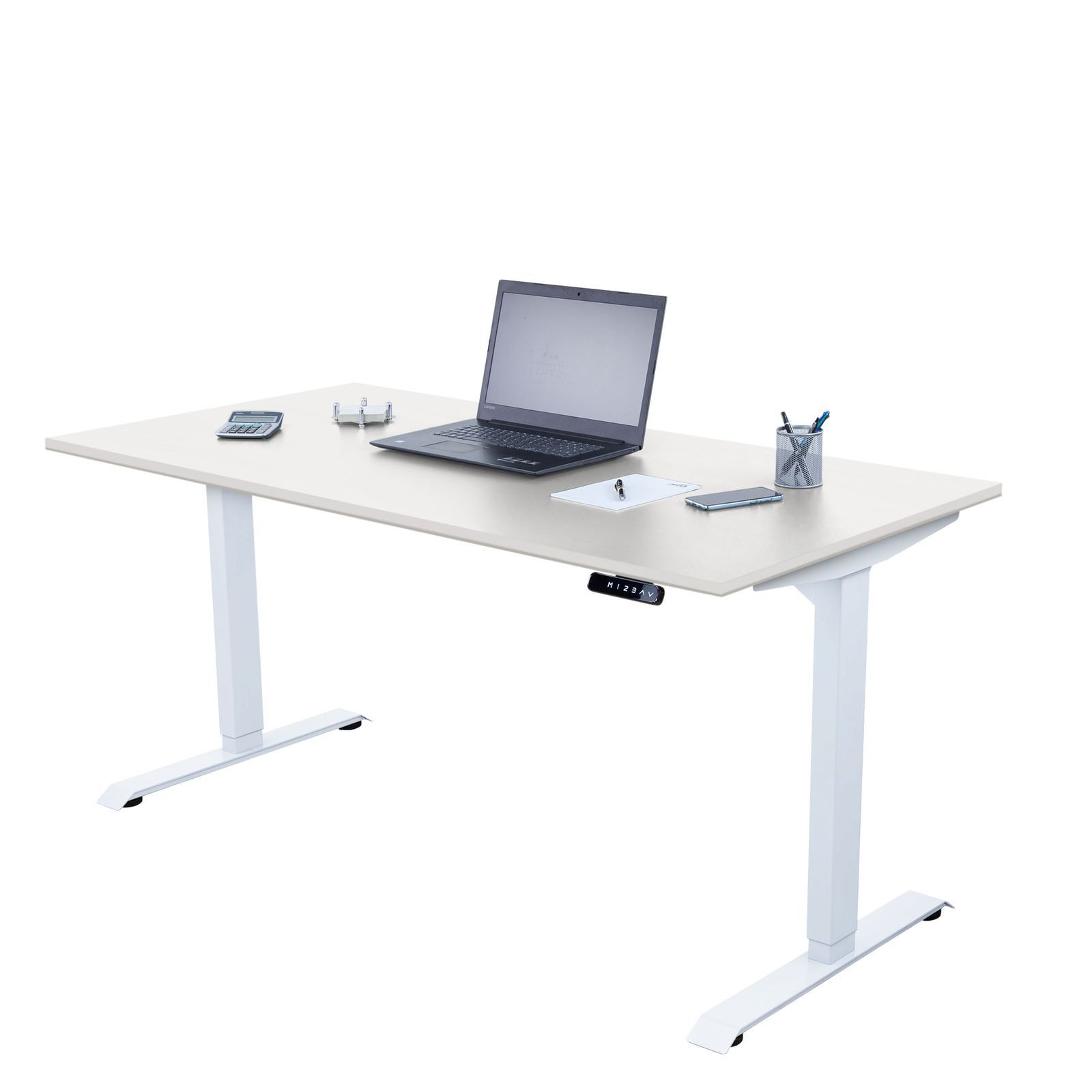 Schaff Schreibtisch elektrisch Premium höhenverstellbar ergonomisch 3 individuelle Höhen