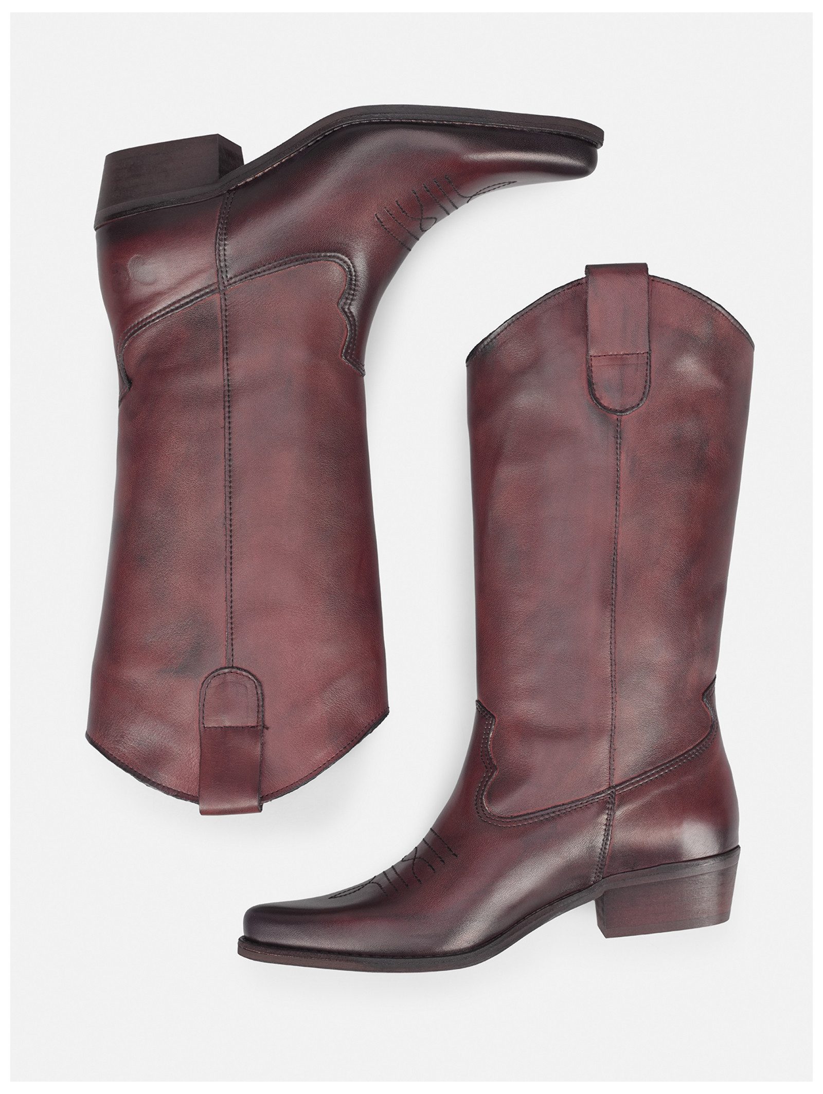Felmini Stiefel Leder . Bikerboots