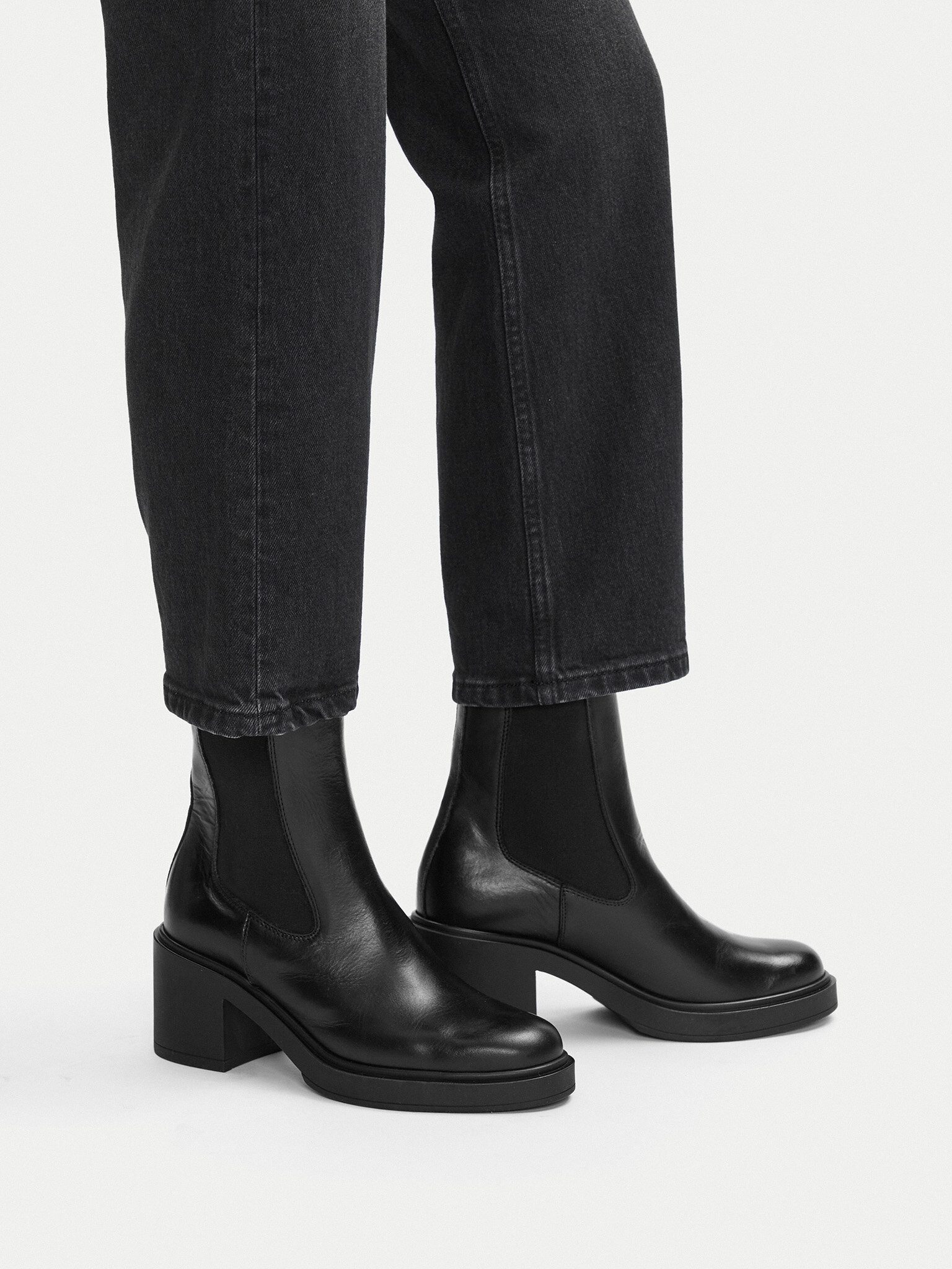 GINO ROSSI Gino Rossi Damenstiefel Schwarz C-FERGIE Chelseaboots