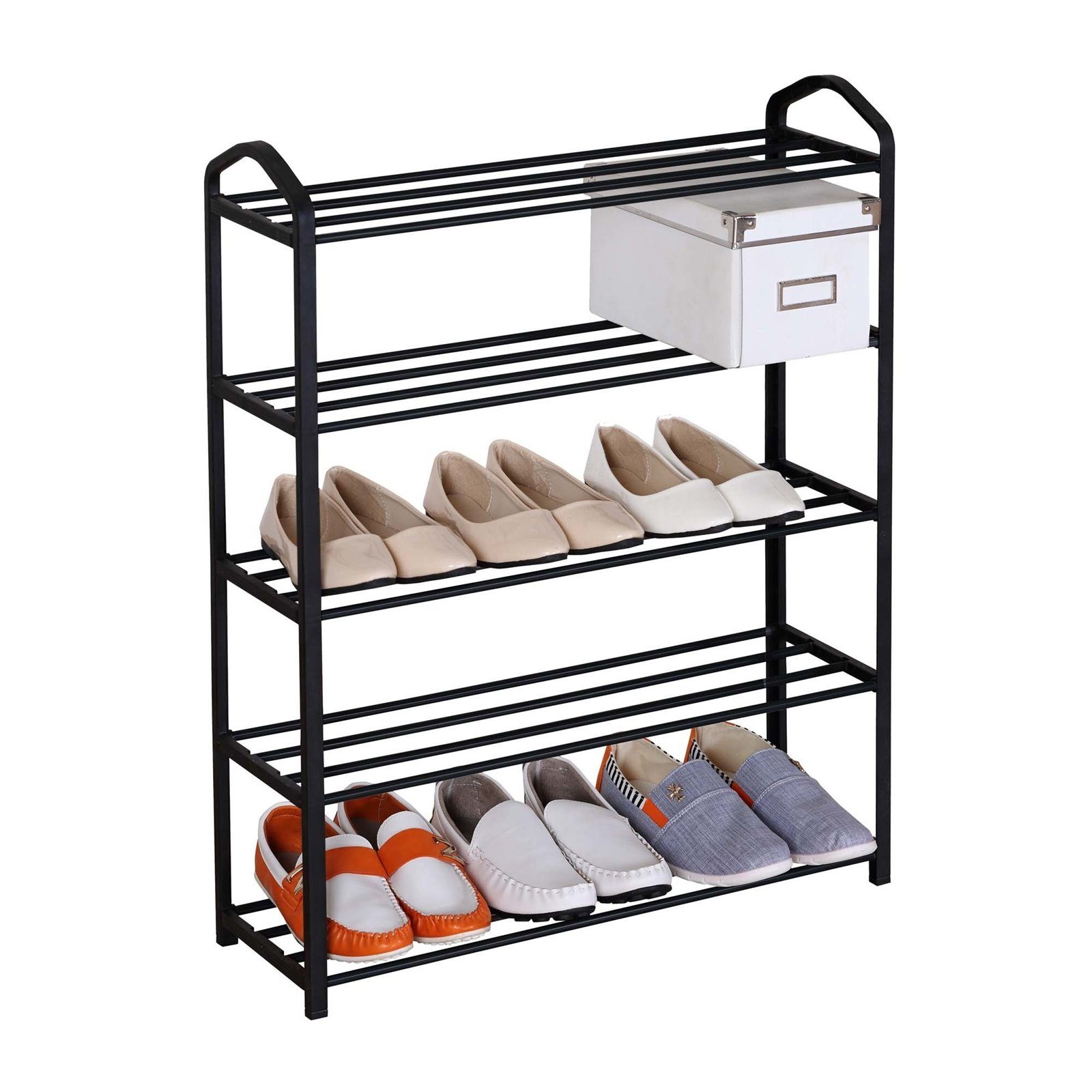 HTI-Line Schuhregal Schuhregal Lena 5, Stück 1-tlg., Schuhablage 5 Ebenen günstig online kaufen