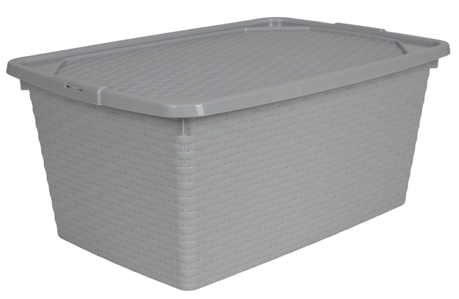 Heidrun Aufbewahrungsbox Aufbewahrungsbox 40 L Rattanoptik Dekobox Aufbewahrungskiste Kiste