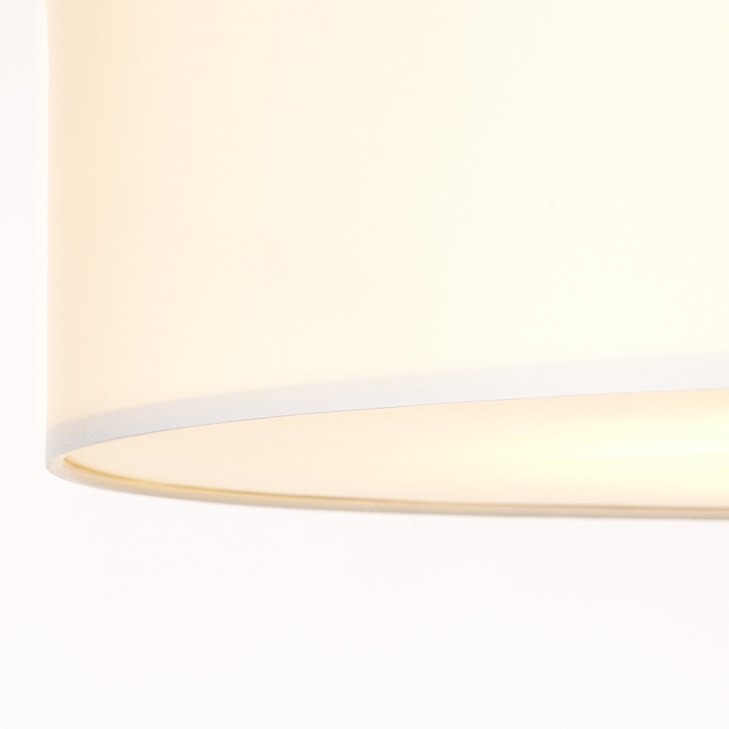 Deckenleuchte Design Moderne Leuchtmittel, im cm 70 Textilschirm, ohne schlichten Deckenleuchte, mit Ø Lightbox