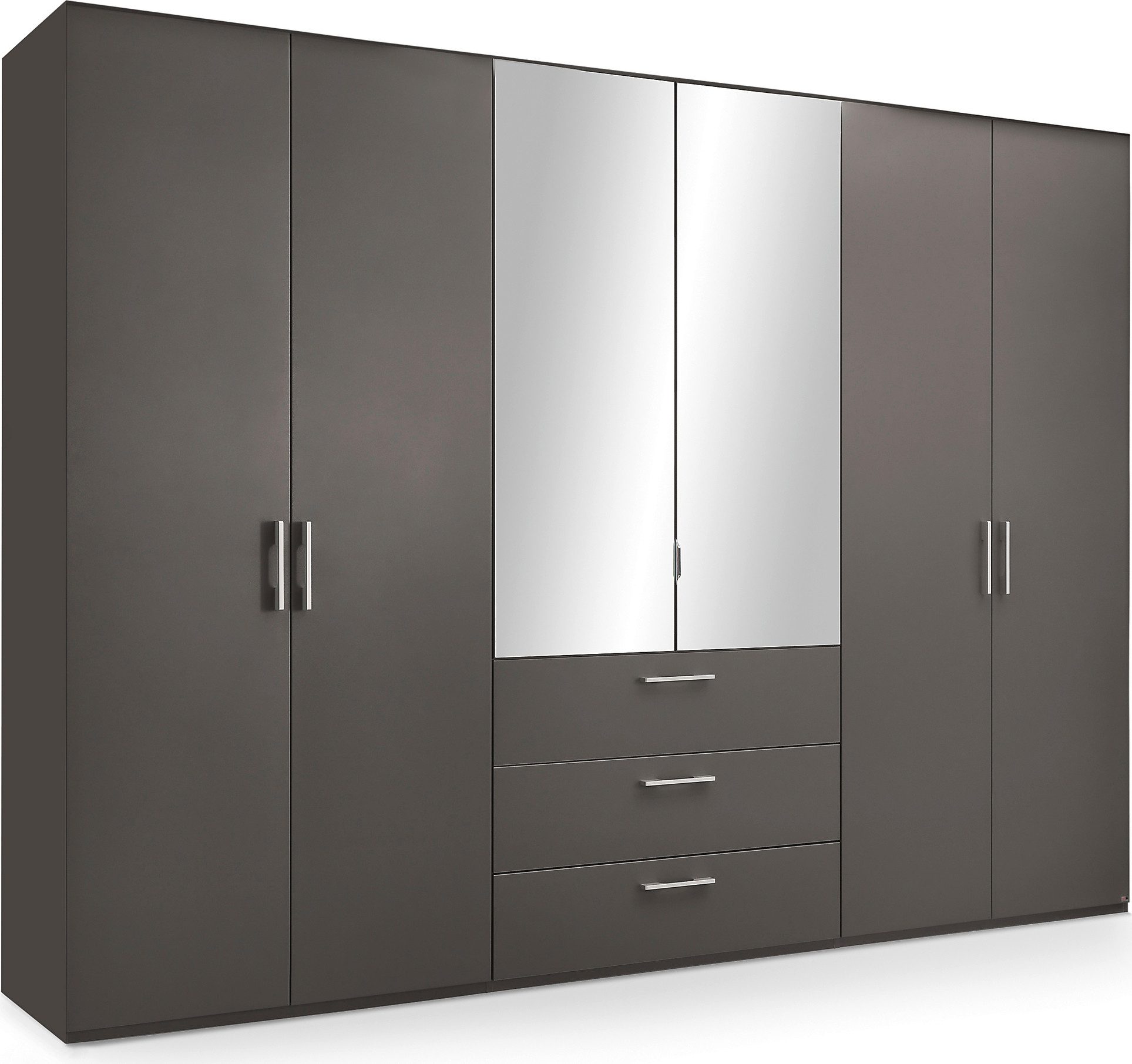 set one by Musterring Drehtürenschrank Henderson mit Spiegel und 3 Schubladen, inkl. Fachböden und Kleiderstangen