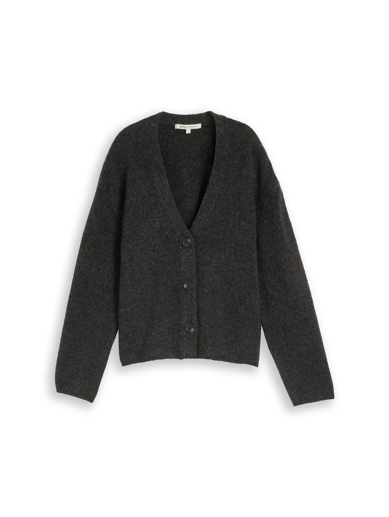 TOM TAILOR Denim Strickjacke cozy knit cardigan