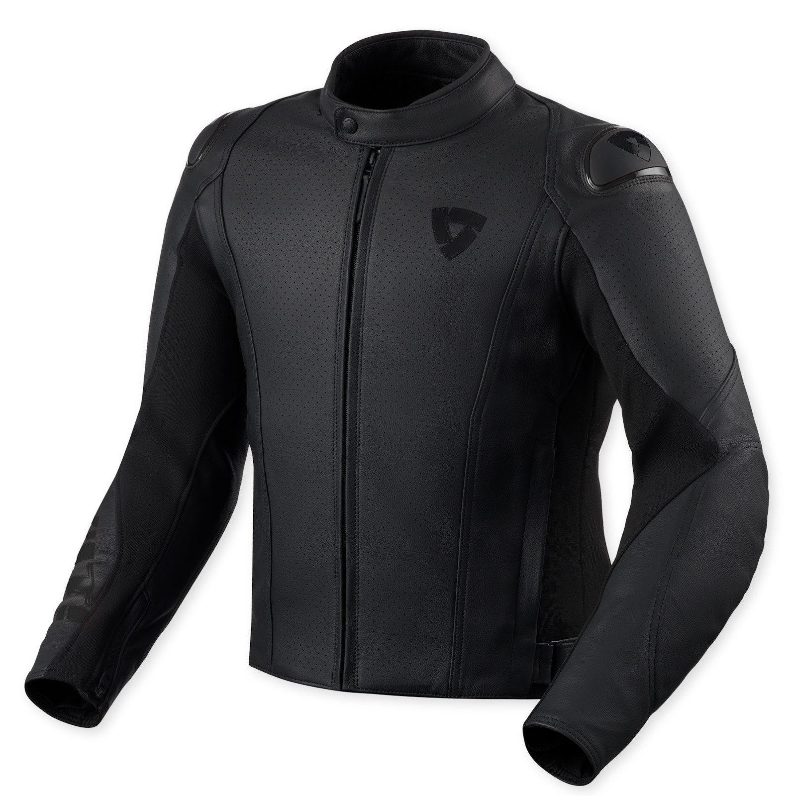 Revit Motorradjacke Revit Quadratic Lederjacke Schwarz 56 atmungsaktiv