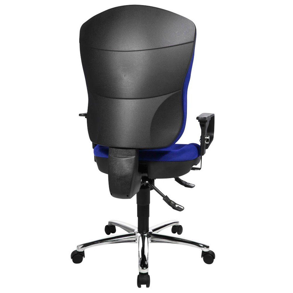 Bürostuhl BC6 - Deluxe Synchro Bürostuhl Topstar Softec blau TOPSTAR