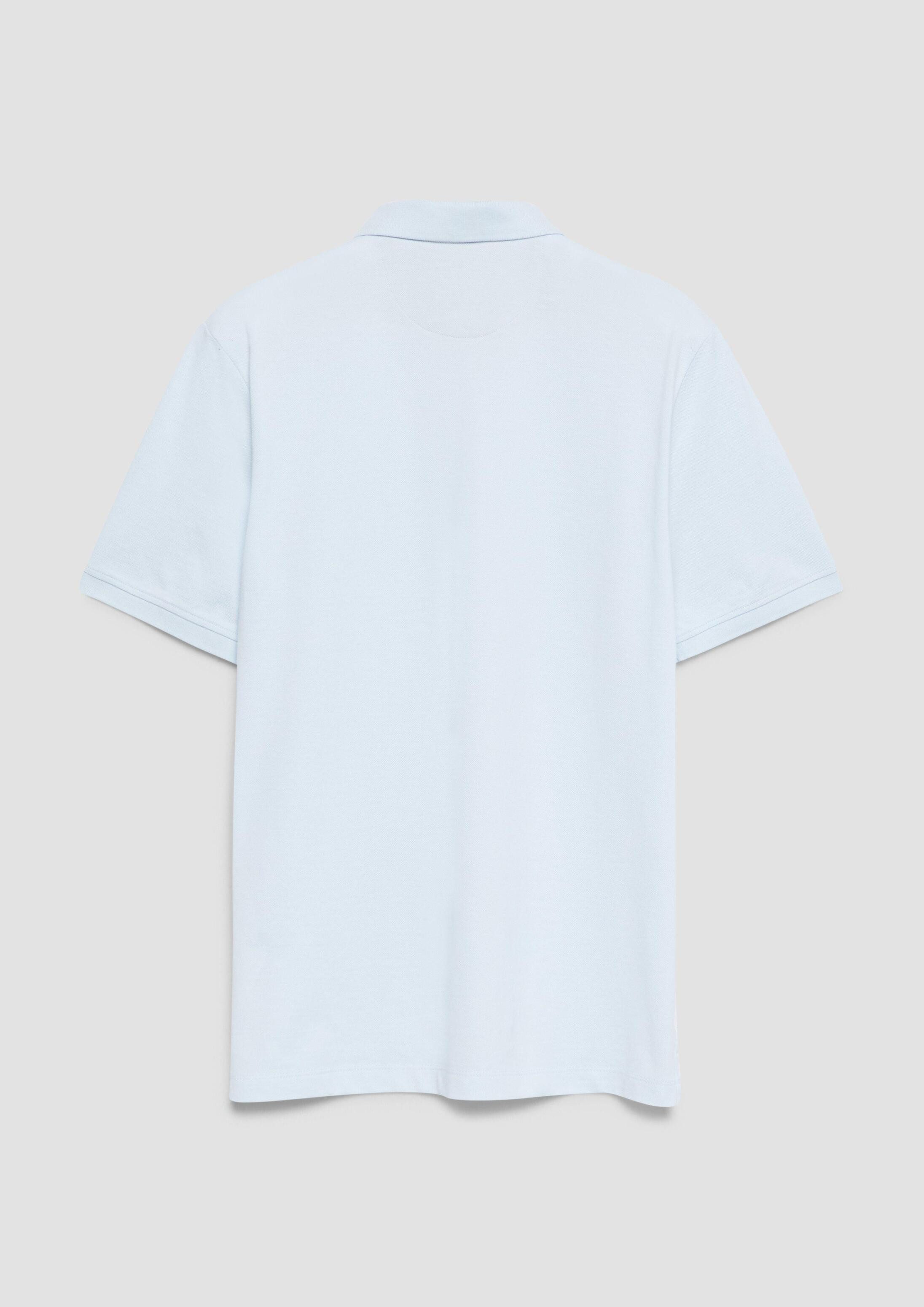 s.Oliver Kurzarmshirt Polo-Shirt Poloshirt aus Baumwollpiqué