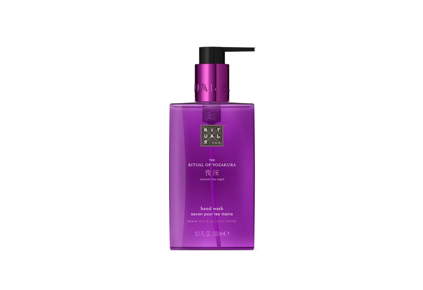 Rituals Flüssigseife Rituals The Ritual Of Yozakura Hand Wash 300ml, 1-tlg., Seifenfreie Handseife mit Kirschblüte, Amber und Vanille