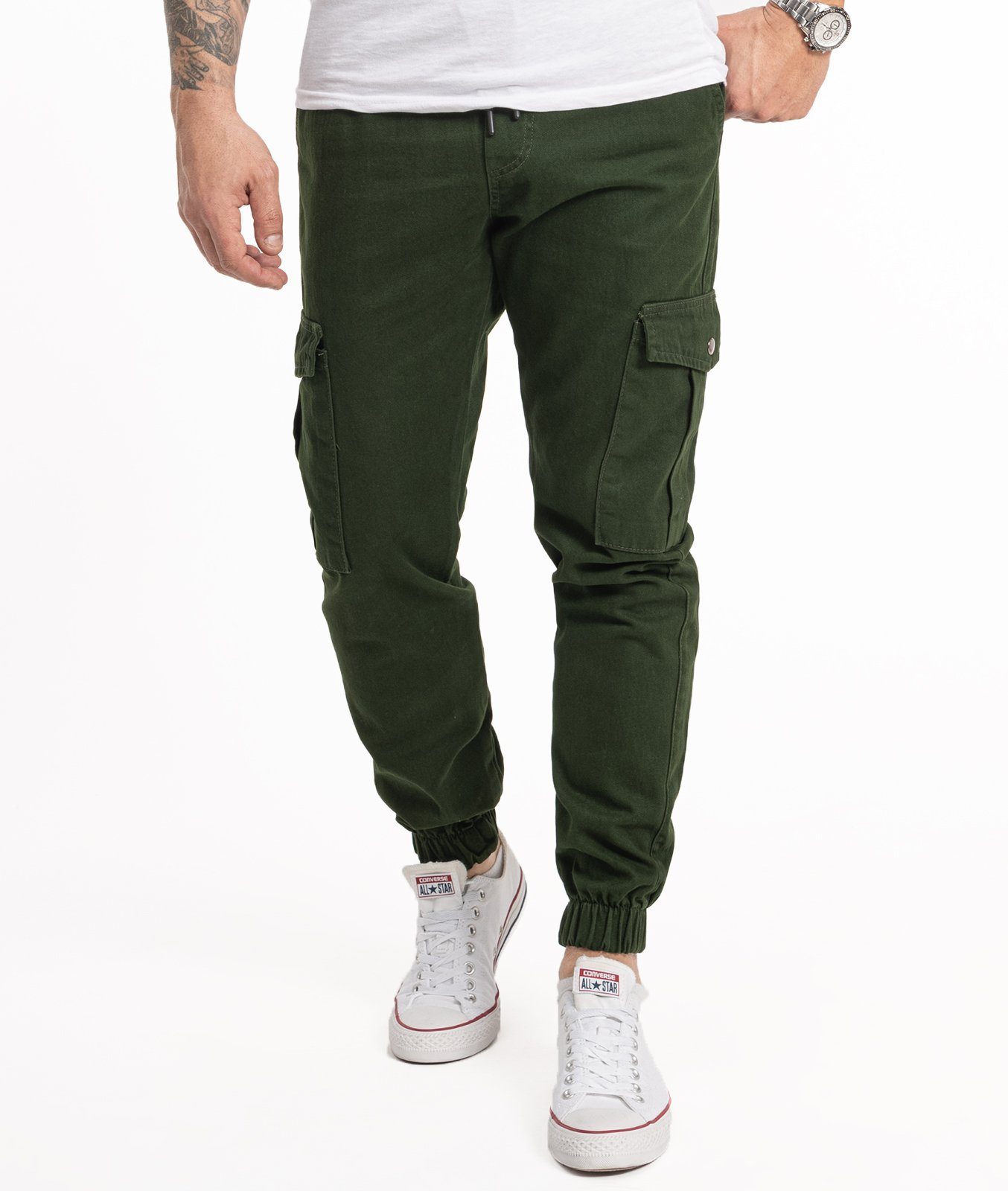 Cargohose Herren Caroghose mit Taschen RC-2356