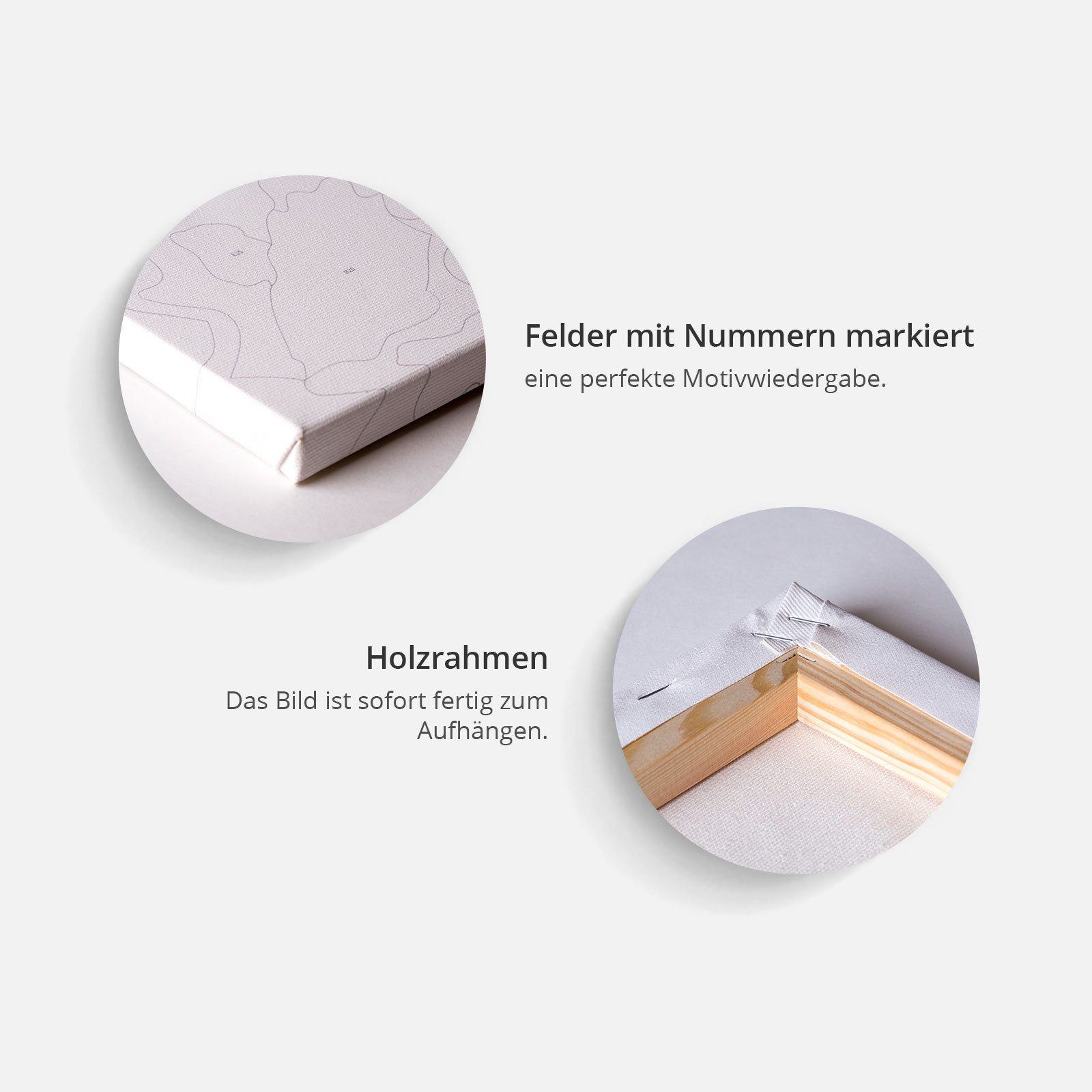 Artgeist Malen nach Zahlen Violette Orchidee