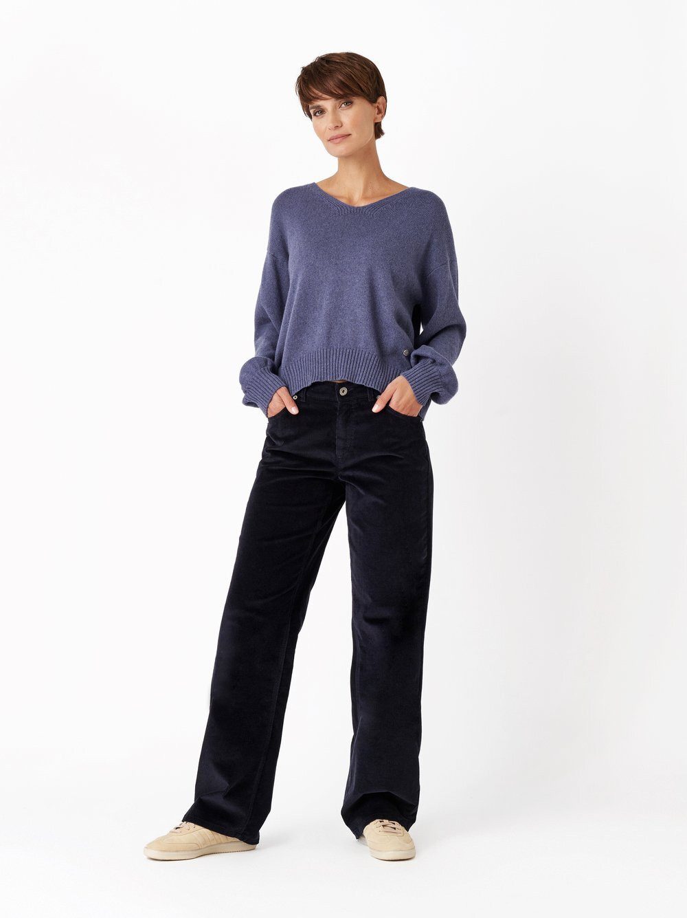 TONI Palazzohose Liv aus samtweichem Cord günstig online kaufen