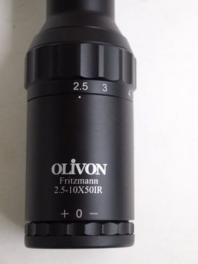 Olivon Manufacturing Group LTD Olivon 2,5-10x50 Zielfernrohr PREMIUMSERIE, für Jäger, Sportschützen Zielfernrohr