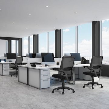 Yaheetech Schreibtischstuhl, Chefsessel Computerstuhl Home-Office
