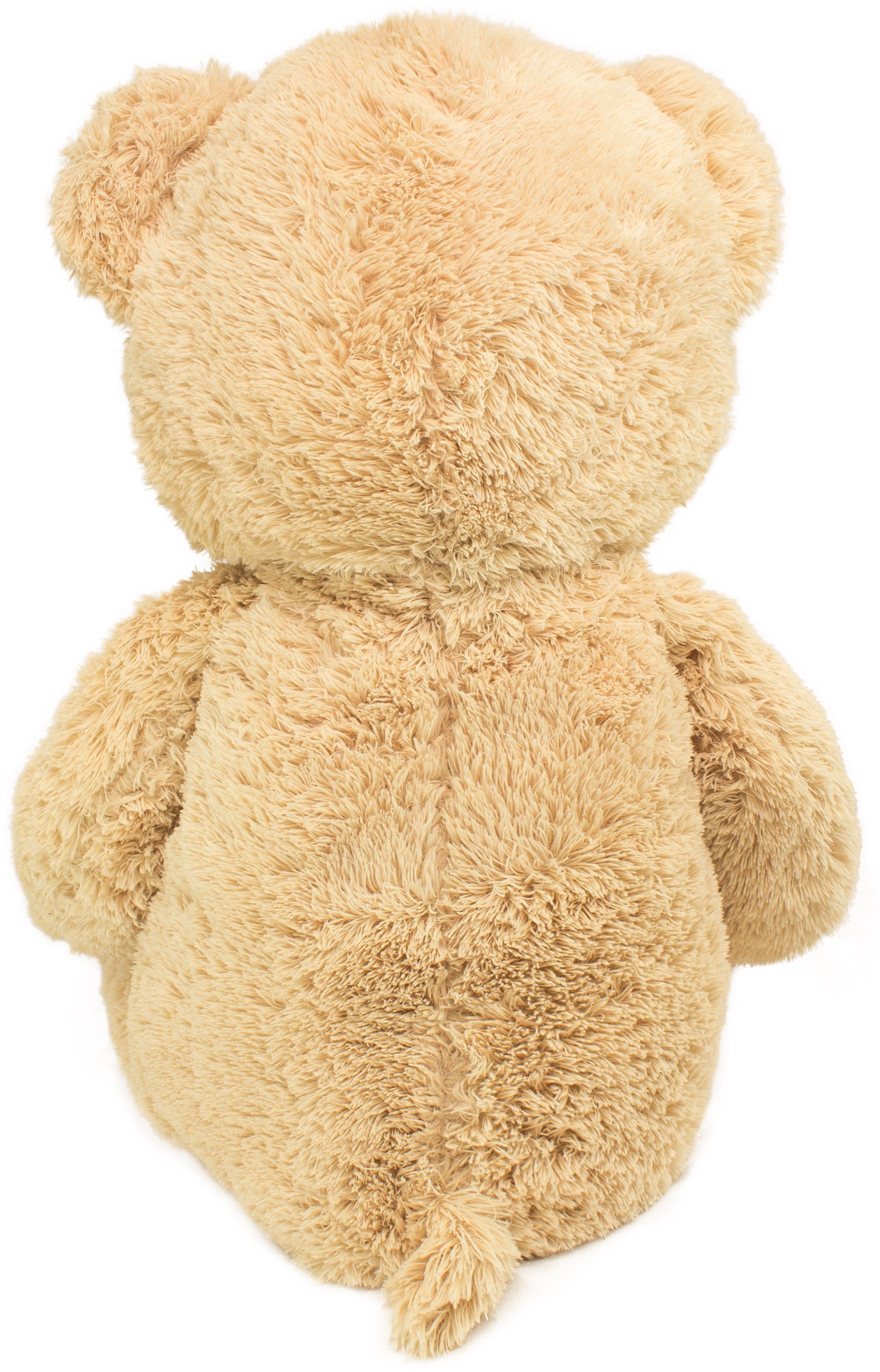 BRUBAKER Kuscheltier XXL Teddybär mit Schleife (1-St), 100 cm großer Teddy Bär, Stofftier Plüschtier