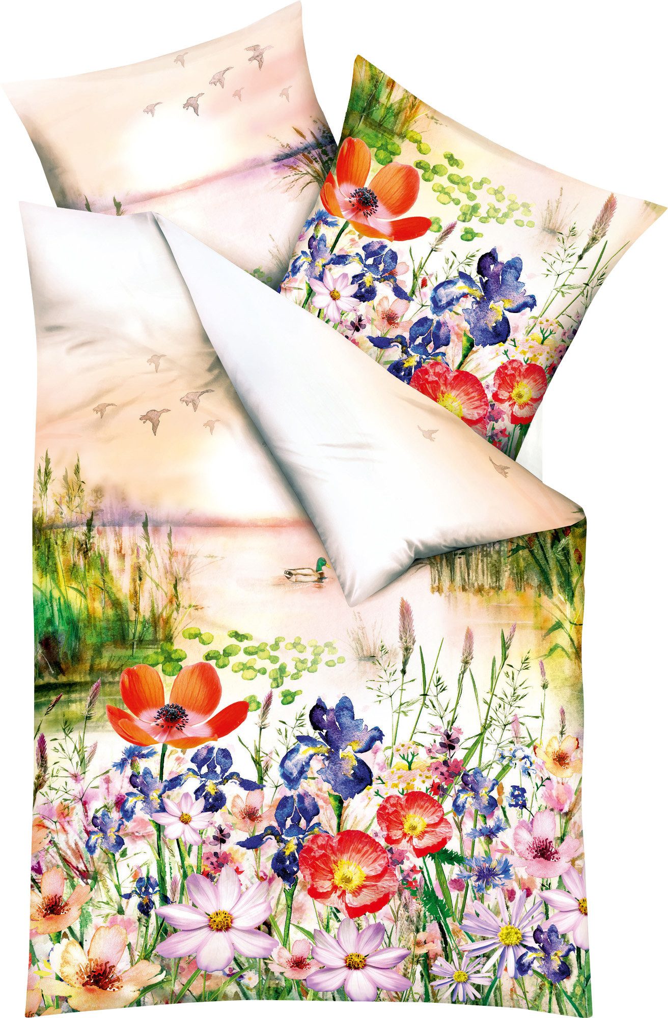 Kaeppel Bettwäsche Bettwäsche "Sunset Memories", Mako-Satin, günstig online kaufen