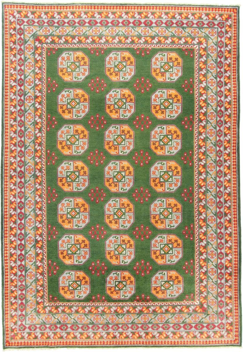 Orientteppich Afghan Akhche 204x299 Handgeknüpfter Orientteppich, Nain Trading, rechteckig, Höhe: 6 mm
