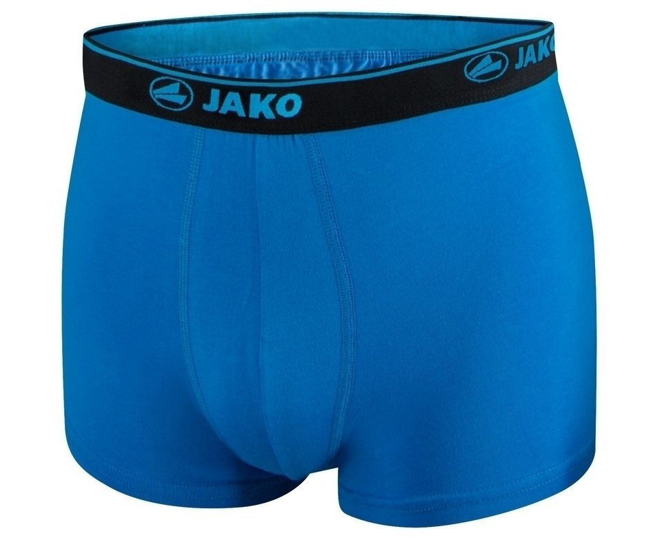 Pack Lange JAKO 2er blau/navy/neongelb Unterhose Boxershort Jako