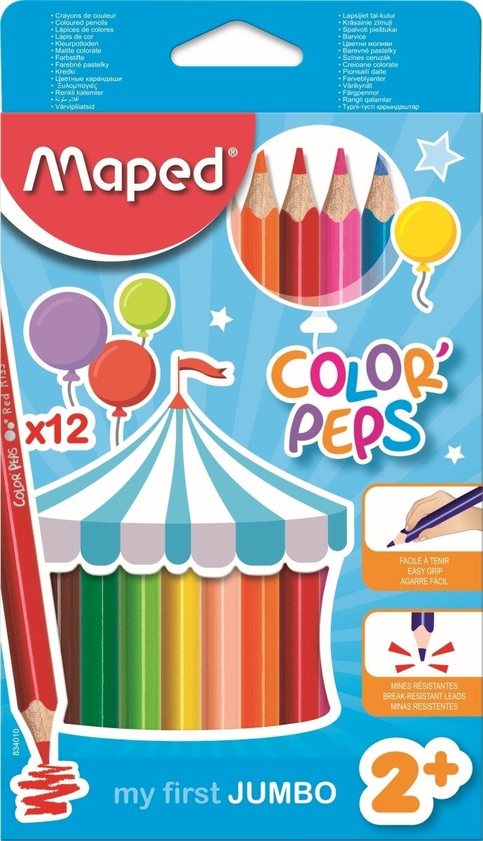 MAPED Buntstift Buntstift Color'Peps Maxi VE=12 Stück