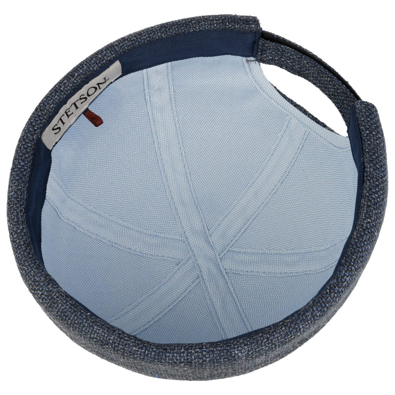 Stetson Schiebermütze (1-St) Dockercap mit Futter, Made in the EU