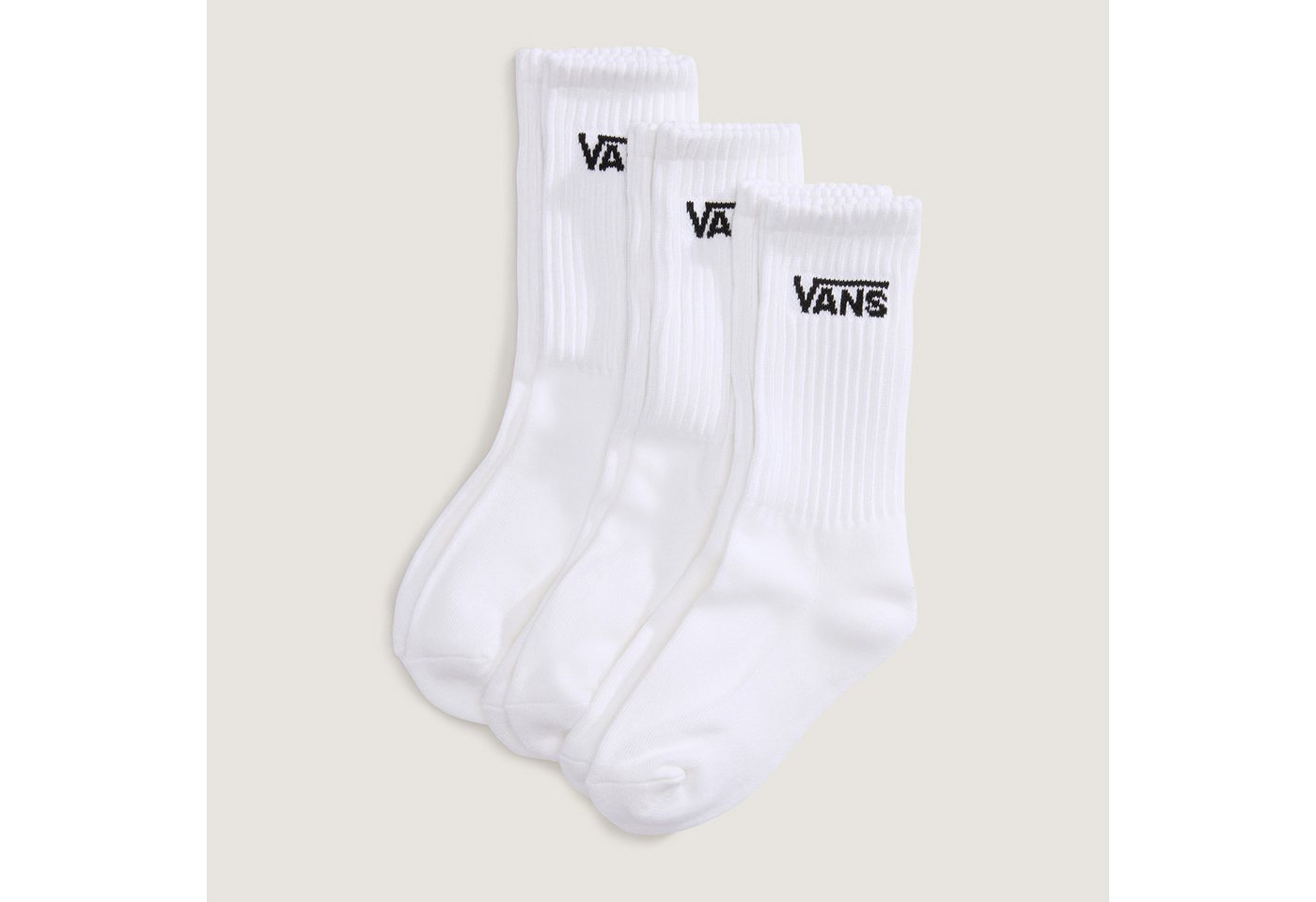 Vans Socken (3-Paar) für Kinder, sportlicher Stil, dreierpack, elastische Passform