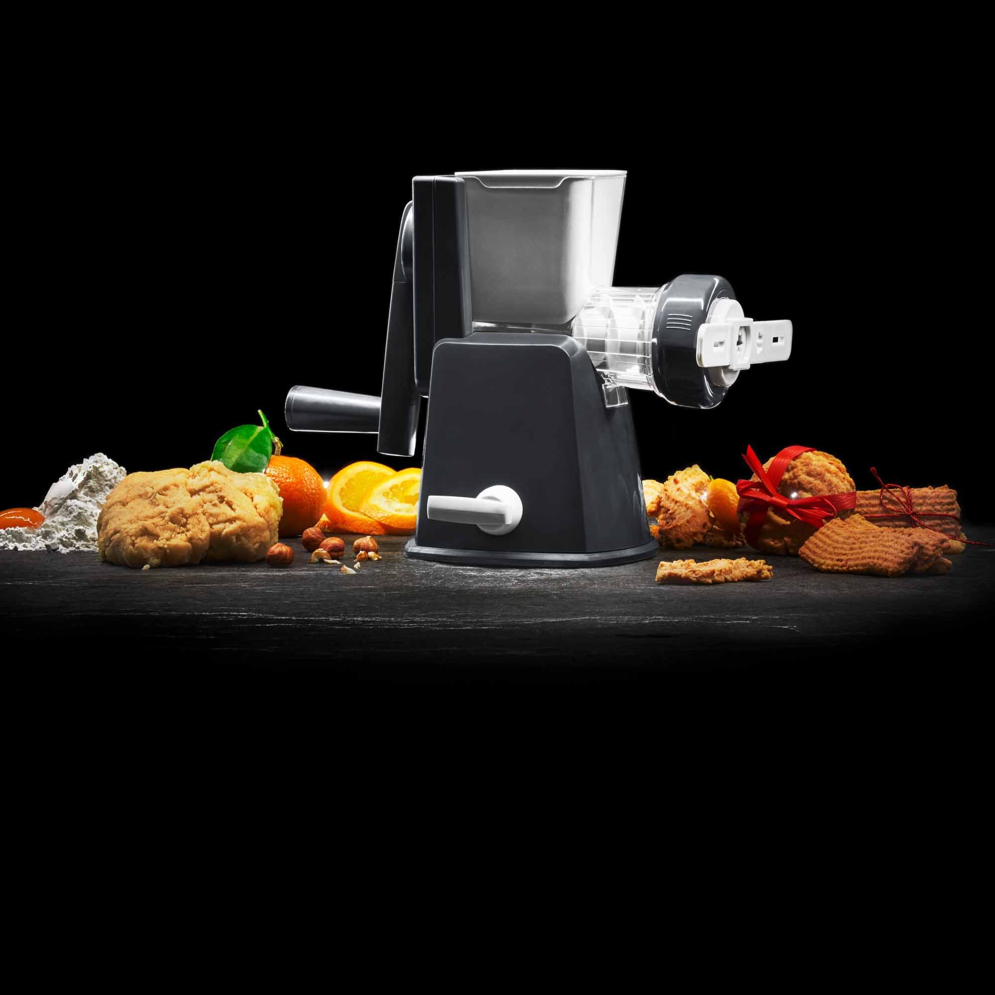 Lurch Fleischwolf Lurch Base&Soul Drehwolf steingrau/weiß