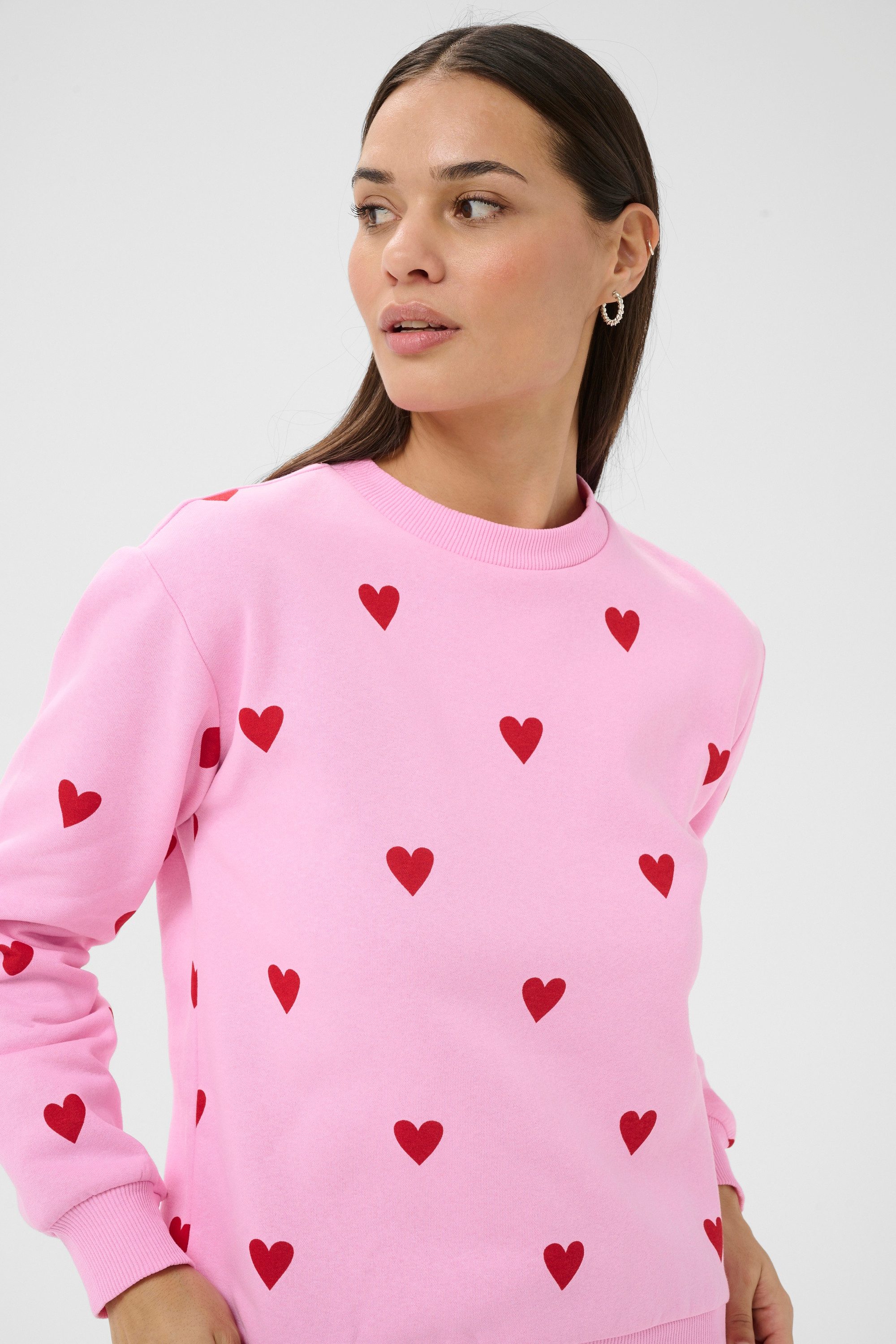 KAFFE Fleecepullover Sweatshirt KAmabel