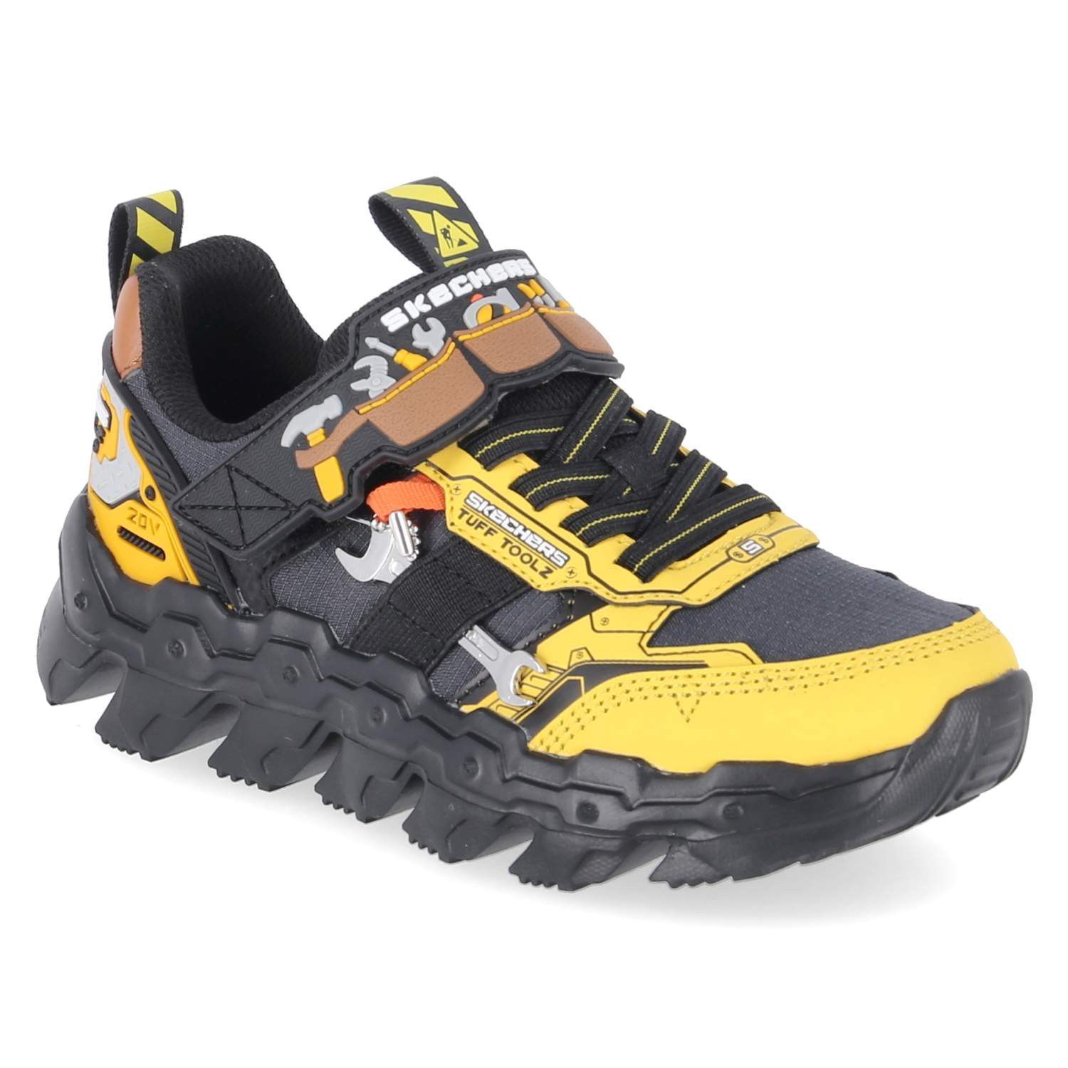 Skechers Skechers 402130L YLBK Jungen Textil & Synthetik gelb Slipper