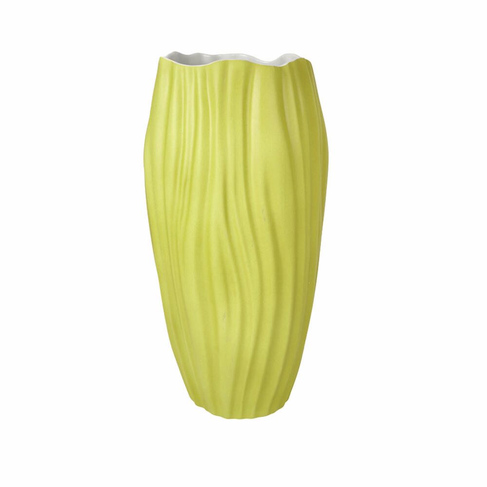 Goebel Dekovase Kaiser Spirulina Grün, 30 cm