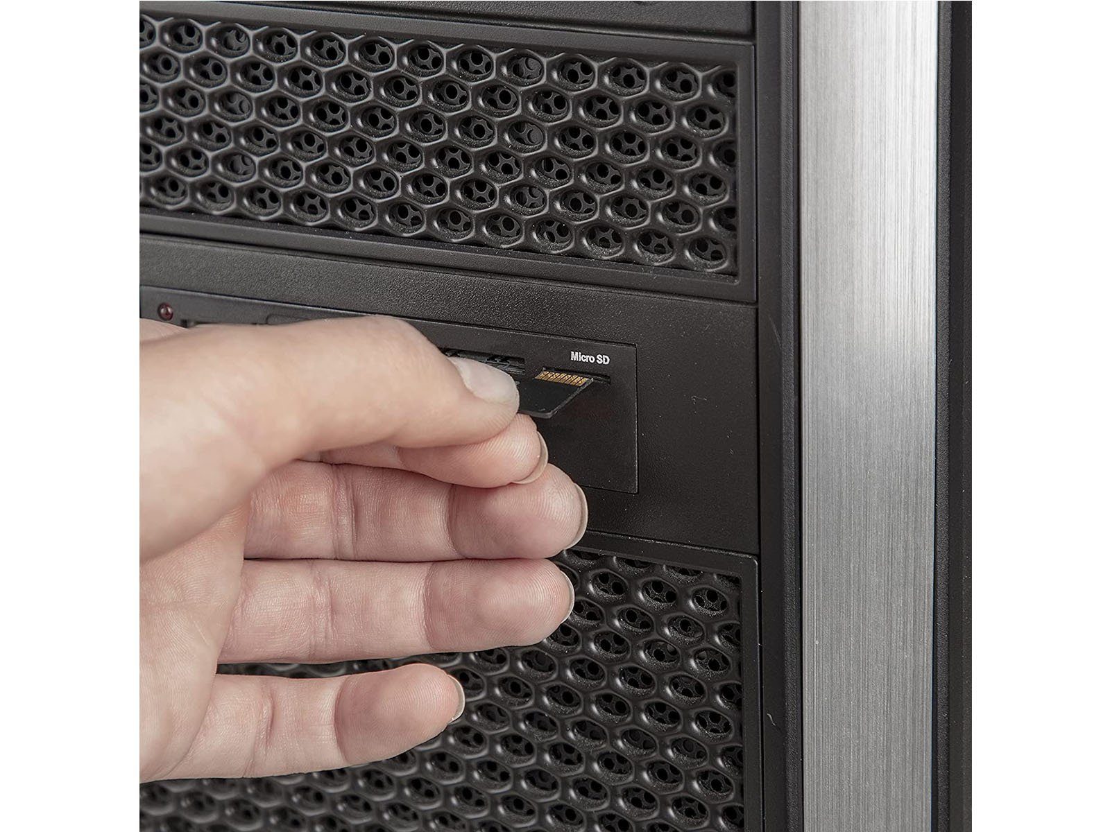 Byron Video-Türsprechanlage (Einfamilienhaus, Türkommunikation, Türklingel keyless, 3-tlg., RFID Haus-Klingelanlage mit Kamera Touchscreen, Monitor & Türöffner)