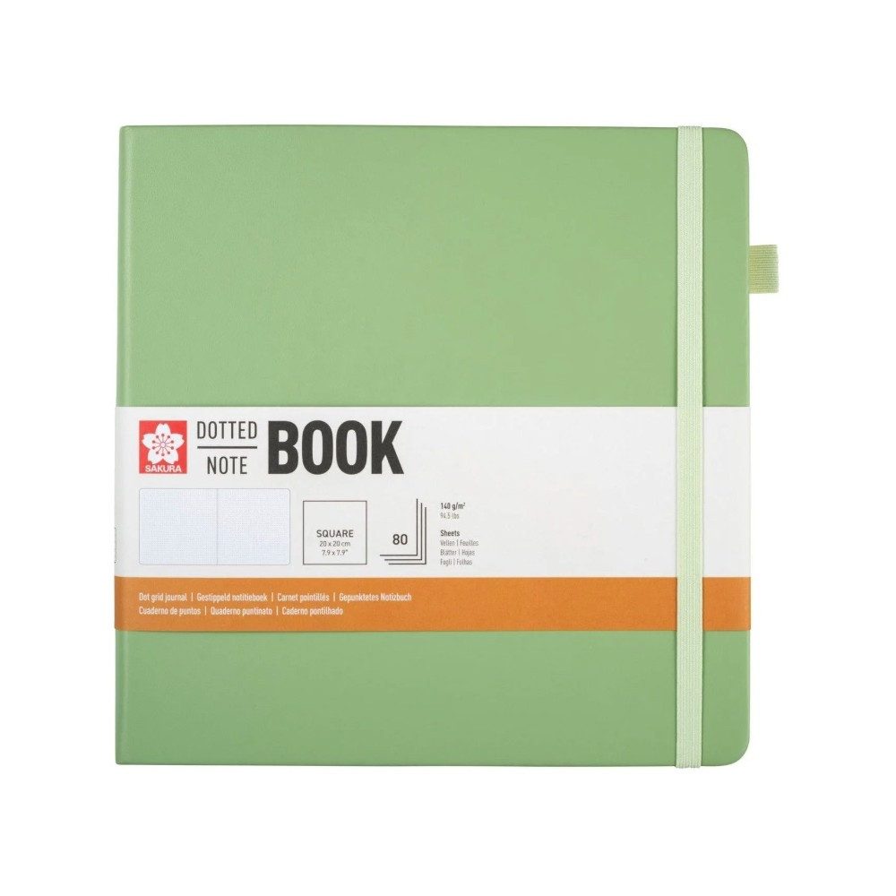 Sakura Notizbuch Sakura Notizbuch quadratisch punktraster