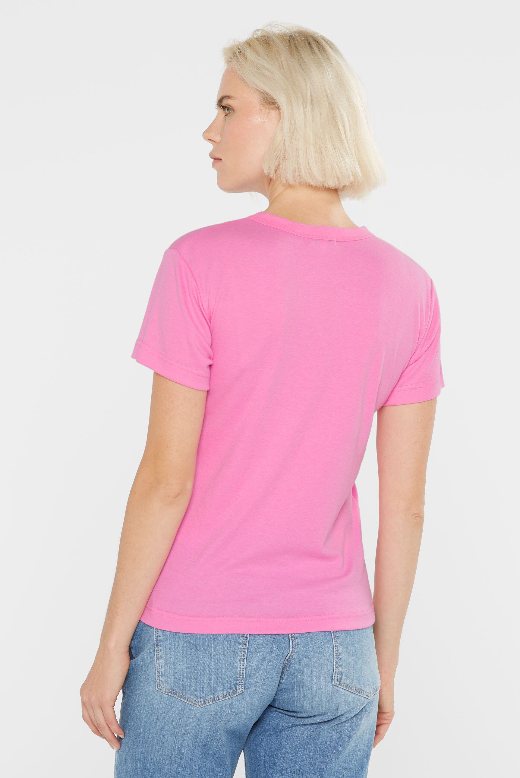 SENSES.THE LABEL Rundhalsshirt aus Baumwolle