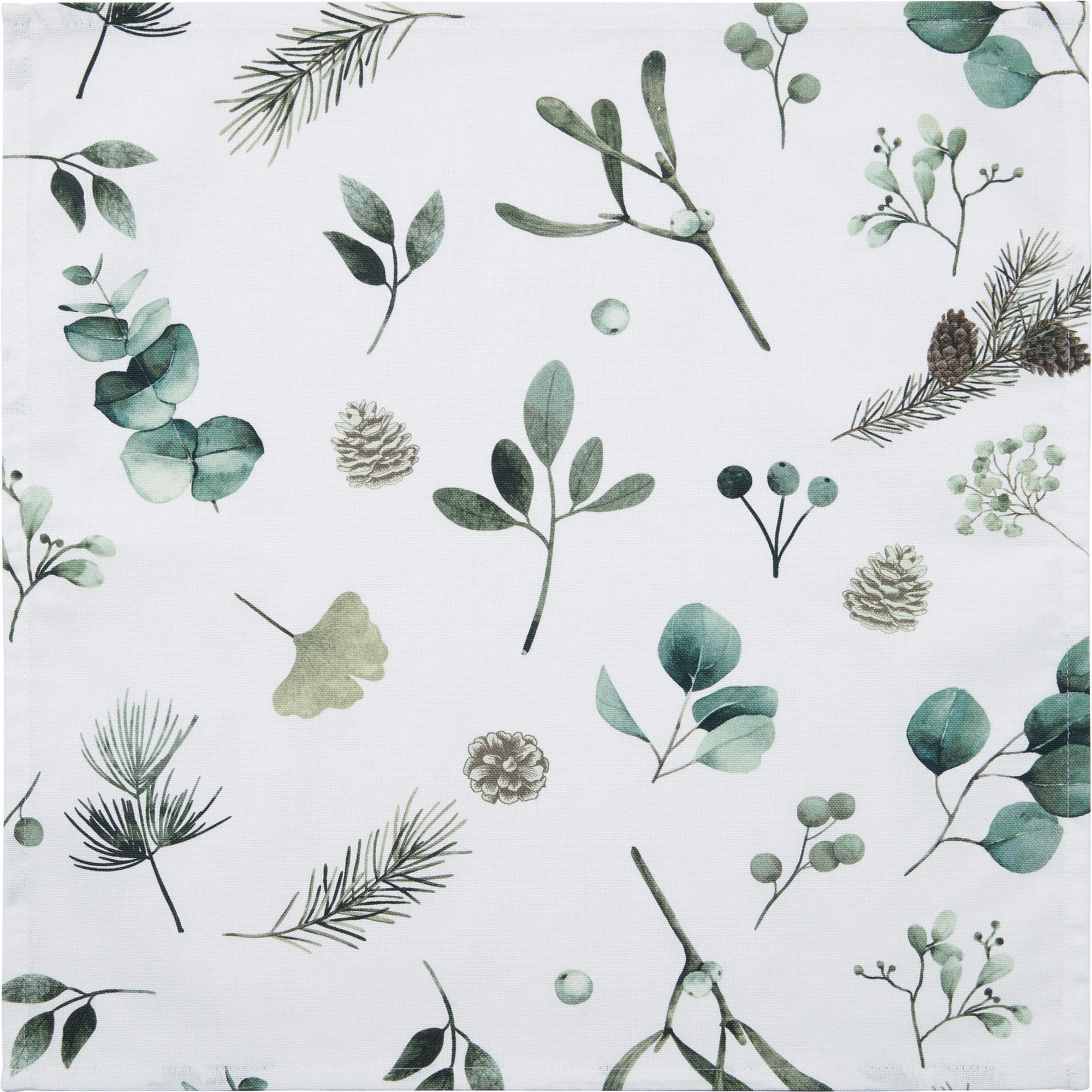 REDBEST Stoffserviette Serviette 6er-Pack, Baumwolle Blatt