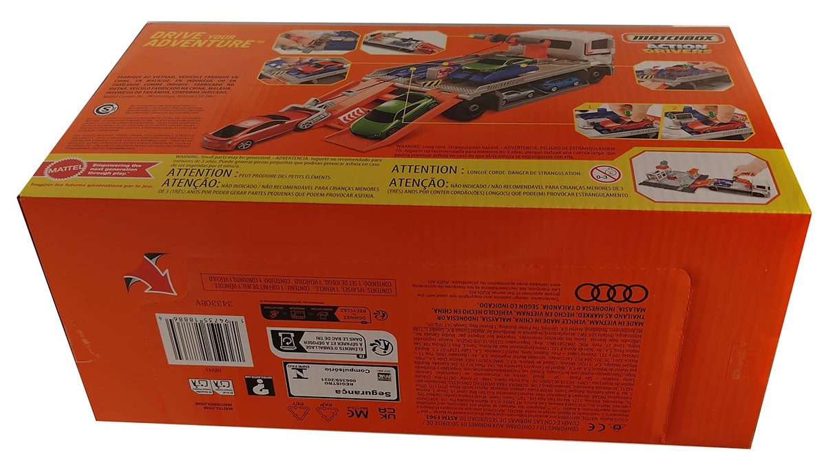 MATCHBOX Spielzeug-Abschlepper Matchbox Action Drivers - Abschlepp- und Reparaturfahrzeug mit Spielz