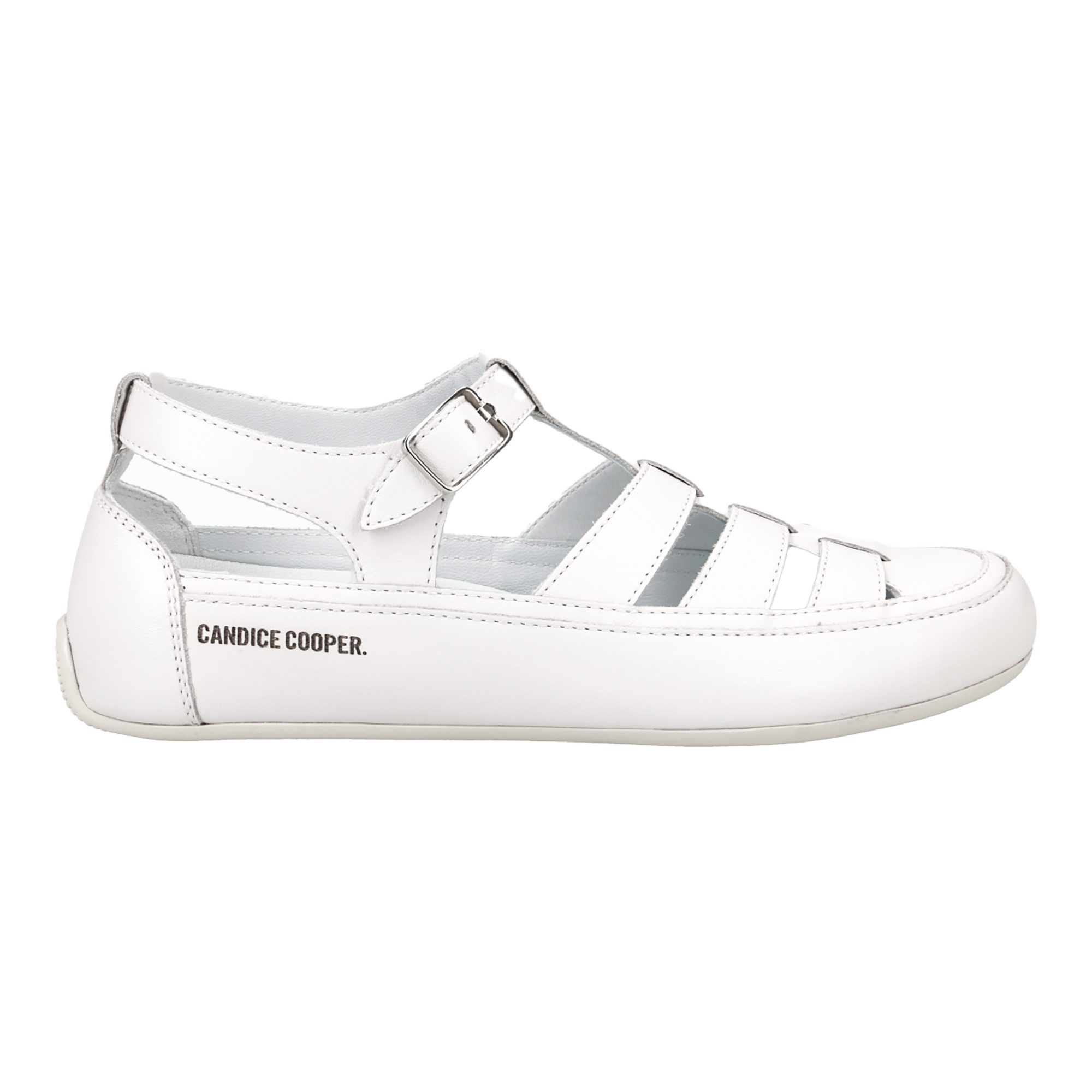 Candice Cooper Candice Cooper 2016595.04.0B06 ROCK T-BAR, Sandaletten, Weiß, Damen Sandalette