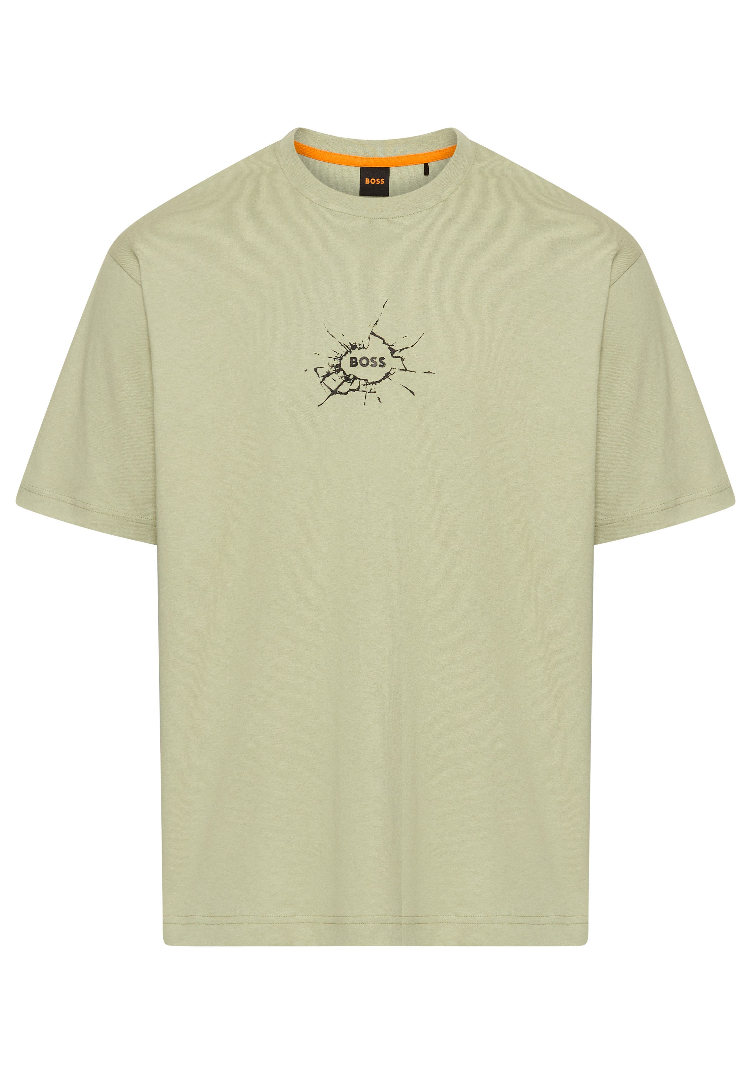 BOSS ORANGE T-Shirt Te_voyage mit coolem günstig online kaufen