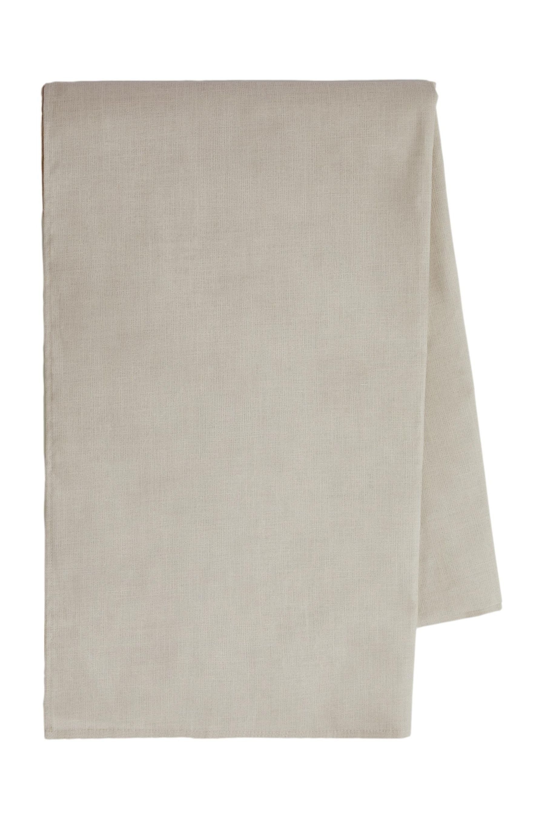 Next Tischdecke Abwischbares Tischtuch Leinenoptik 100 % Baumwolle (1-tlg) günstig online kaufen