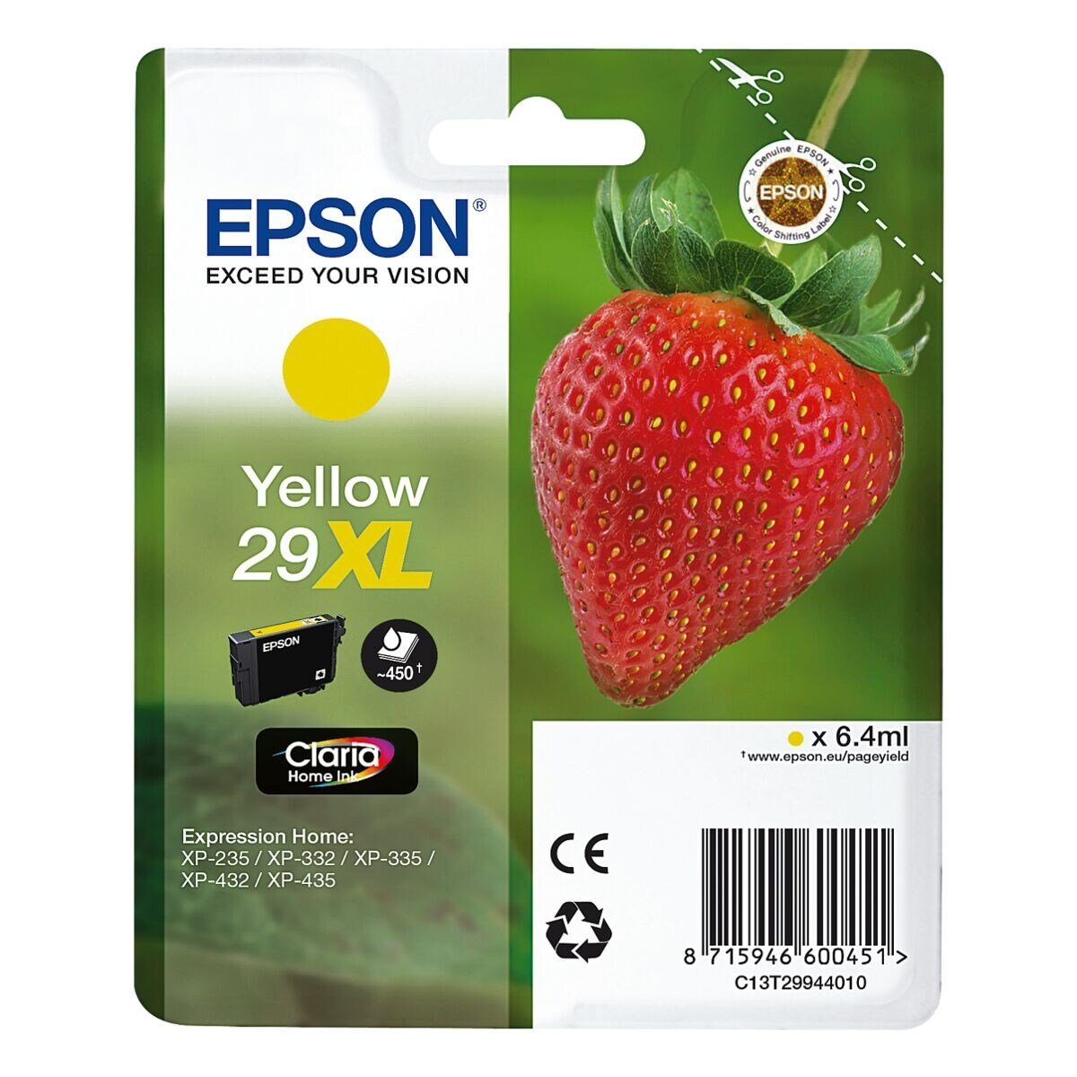 Epson T2994XL Tintenpatrone (gelb)