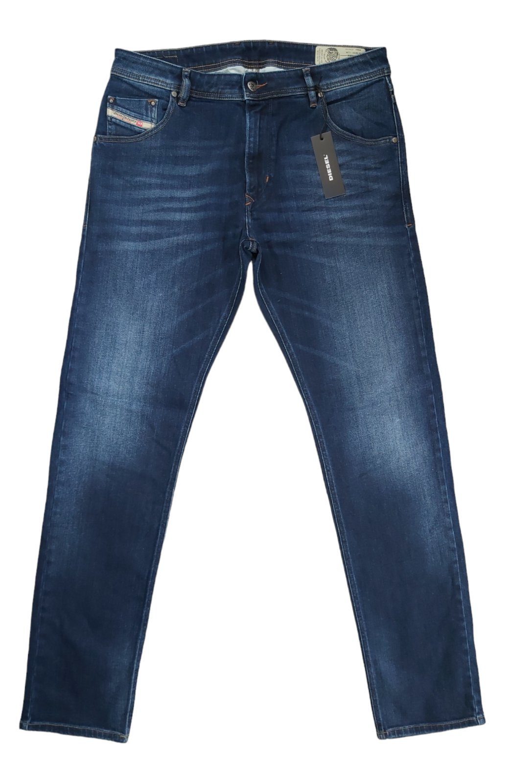 Diesel Slim-fit-Jeans Krayver R86L0 (Blau, Stretch) 5-Pocket-Style